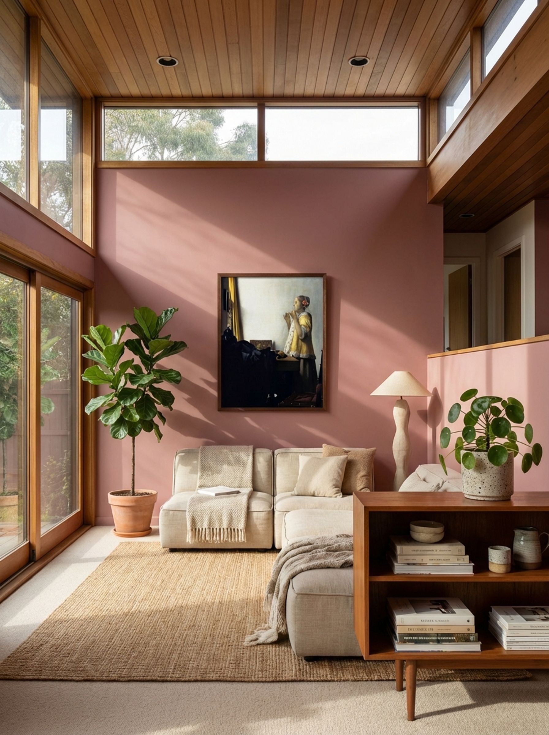 Young Woman with a Pearl Necklace - Johannes Vermeer - Lifestyle