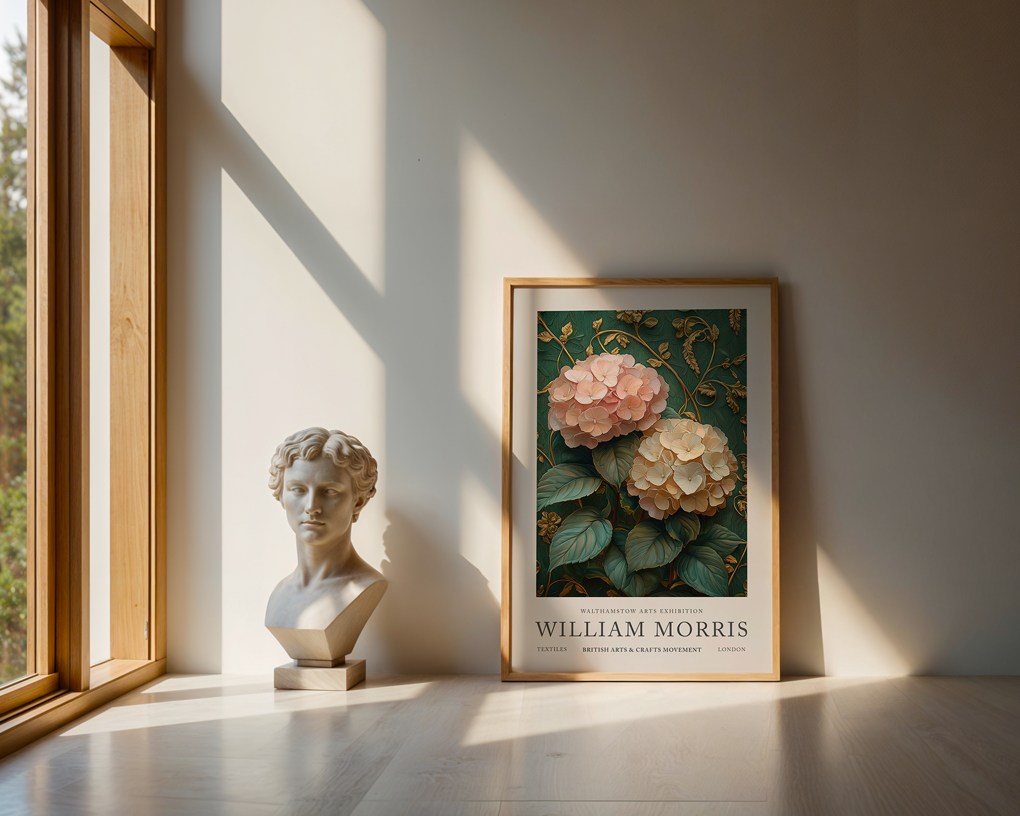 Hydrangea Harmony - William Morris