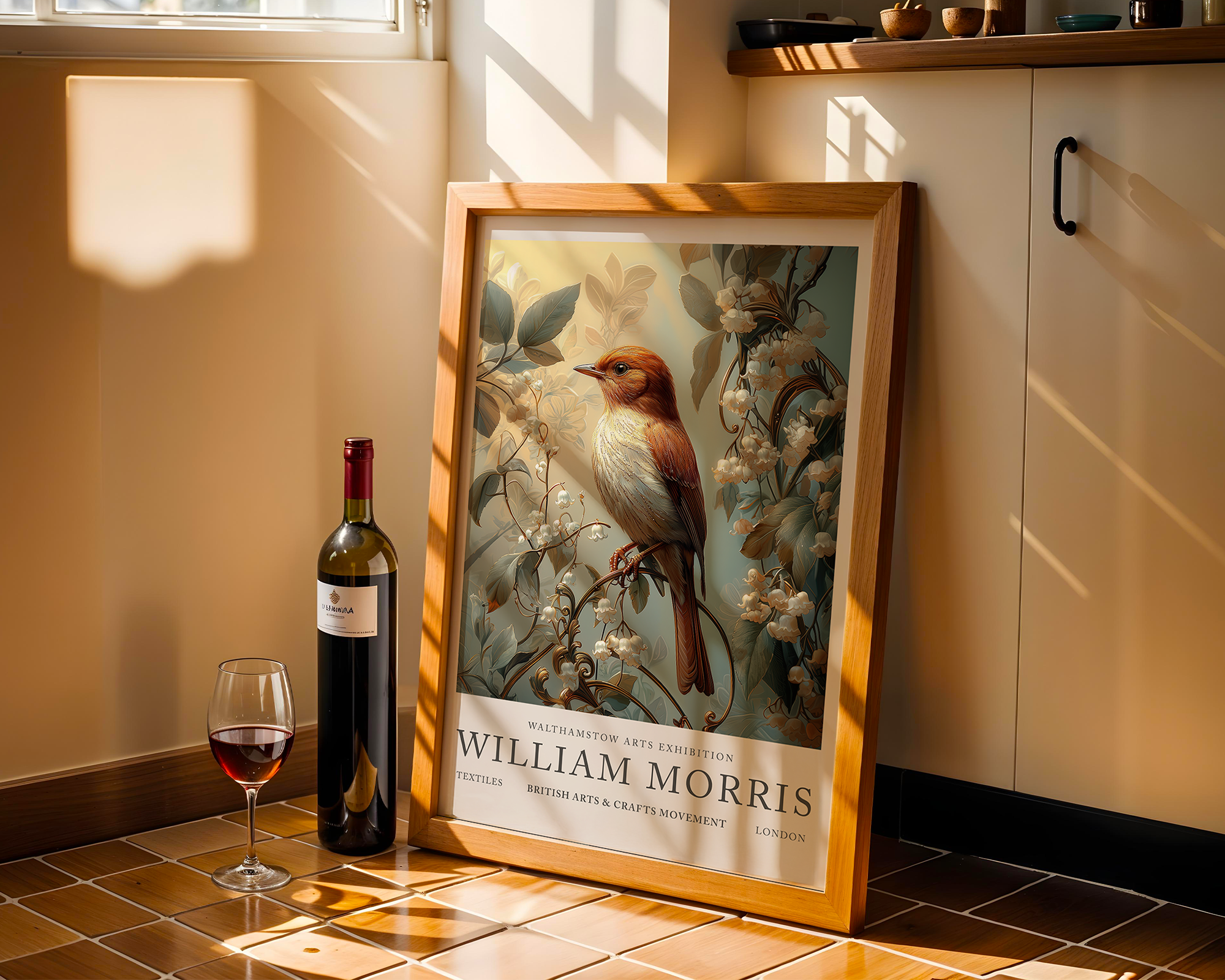 nightingale-melody-william-morris mockup