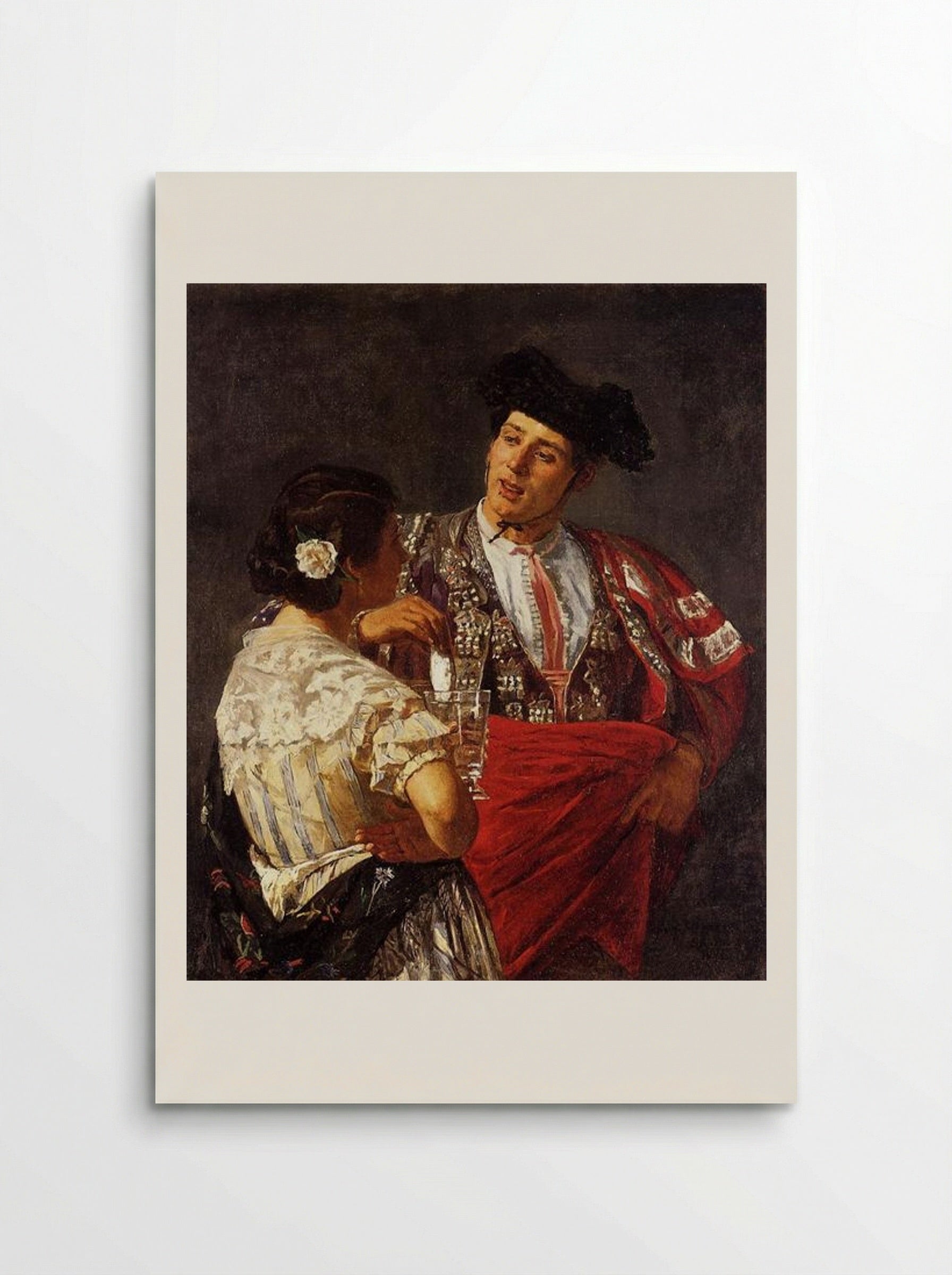 Offering the Panal to the Bullfighter - Mary Cassatt - Poster