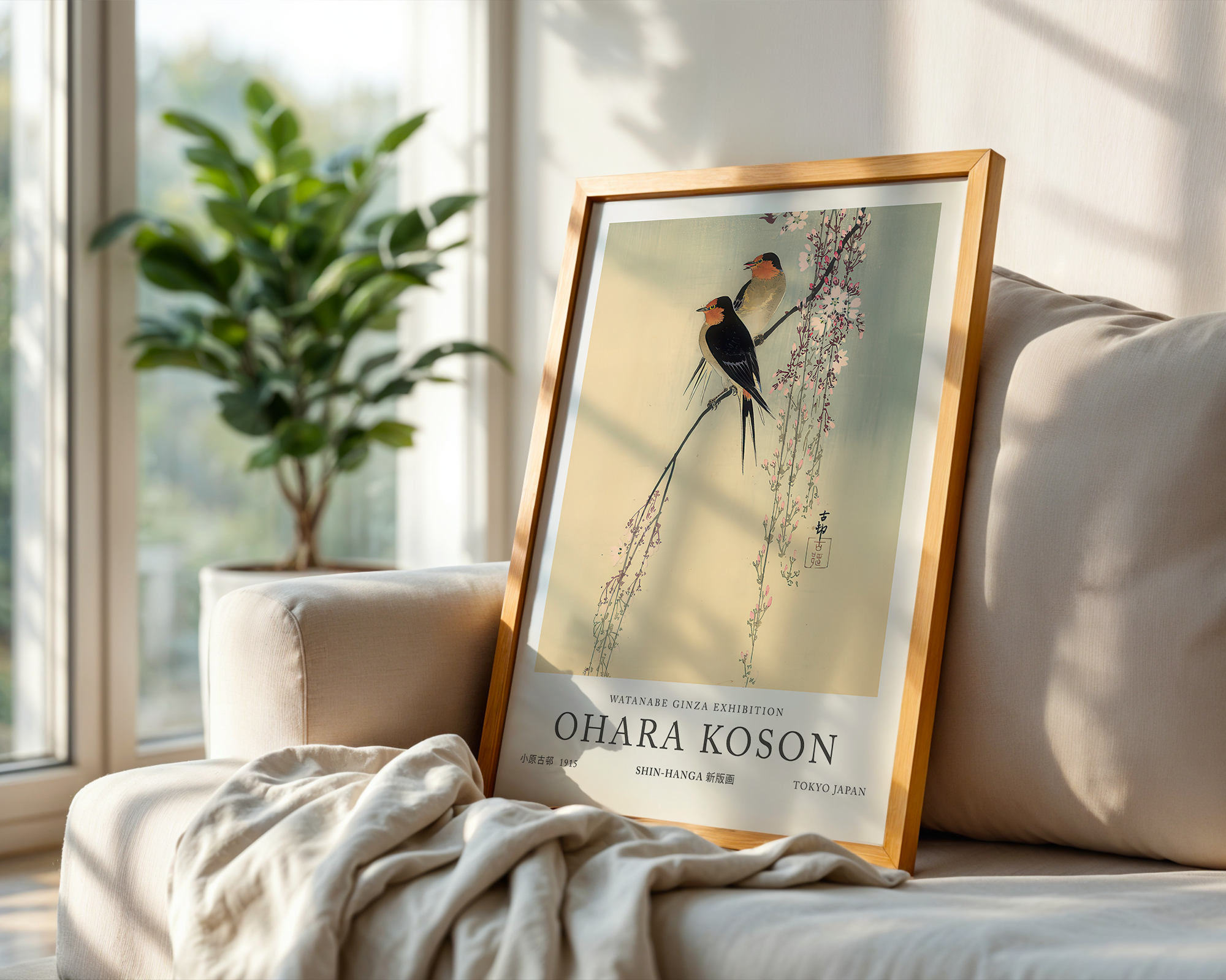 swallows-with-cherry-blossom-ohara-koson mockup