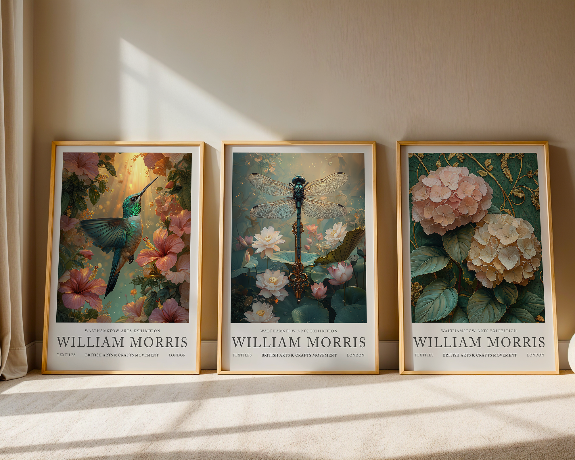 William Morris Fine Art - 3 Print Bundle (A2)