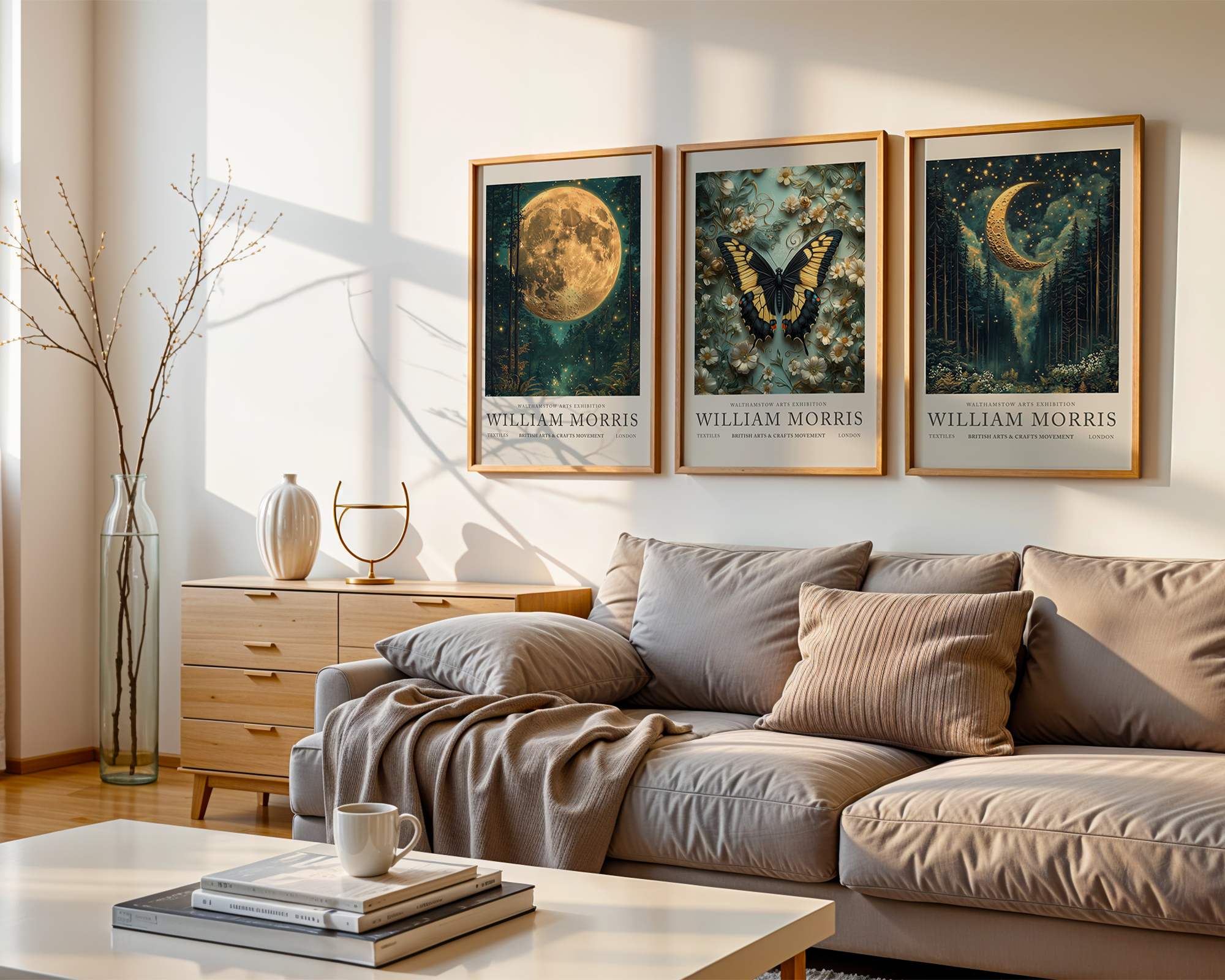 William Morris Fine Art - 3 Print Bundle (A1)