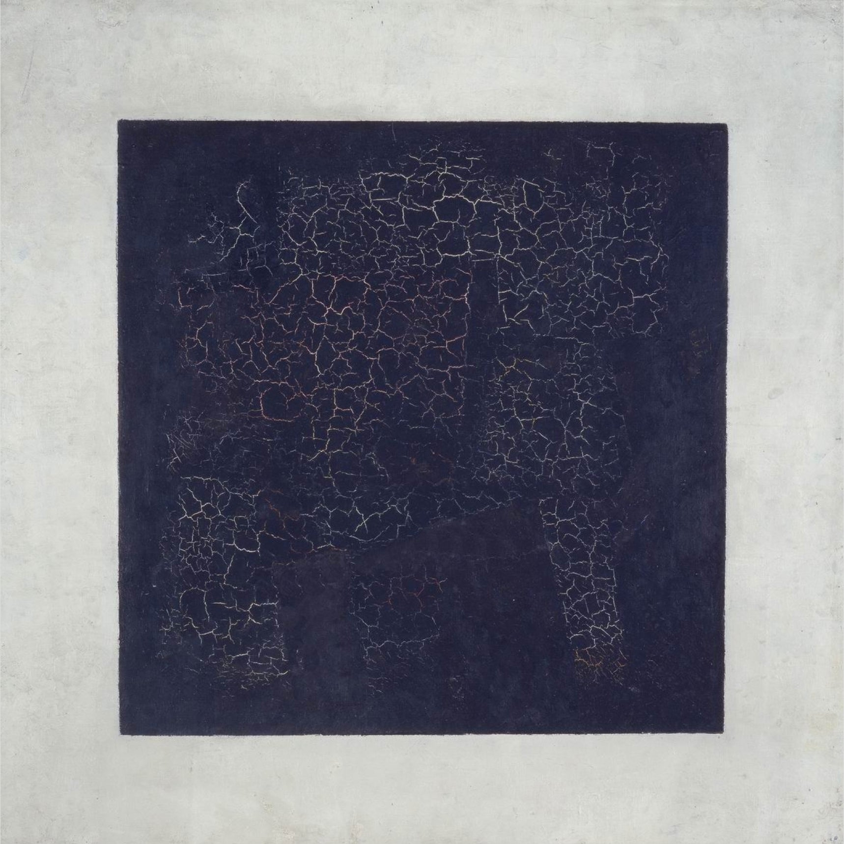 Kazimir Malevich, Black Square, 1915 (later version, c. 1923). Tretyakov Gallery, Moscow.
