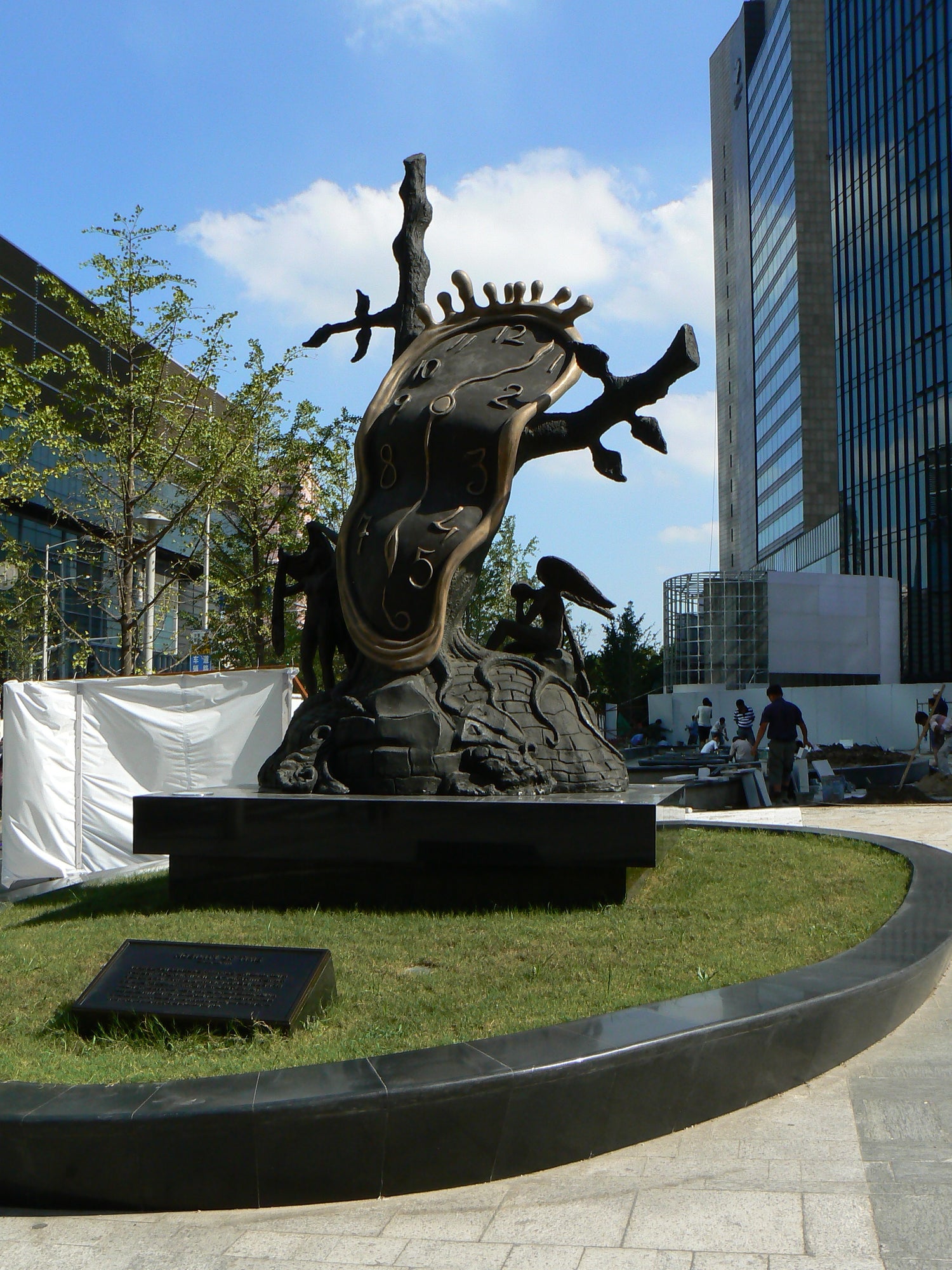 Salvador Dali, Nobility of Time (melting clock sculpture), 1977.