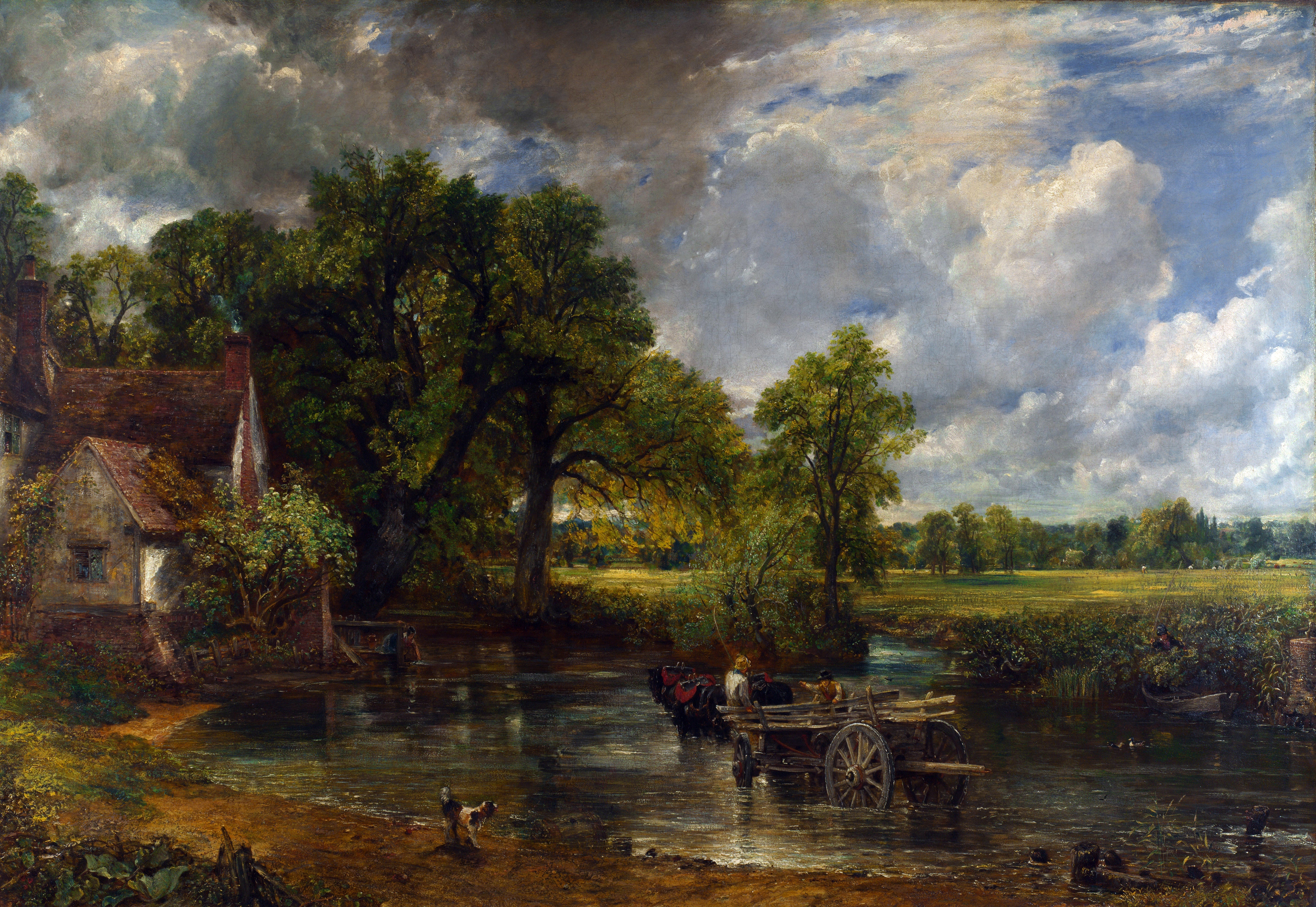 John Constable, The Hay Wain, 1821. Oil on canvas. National Gallery, London.