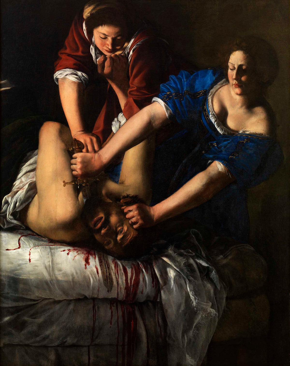 Artemisia Gentileschi, Judith Beheading Holofernes, c. 1612-13. Museo di Capodimonte, Naples.
