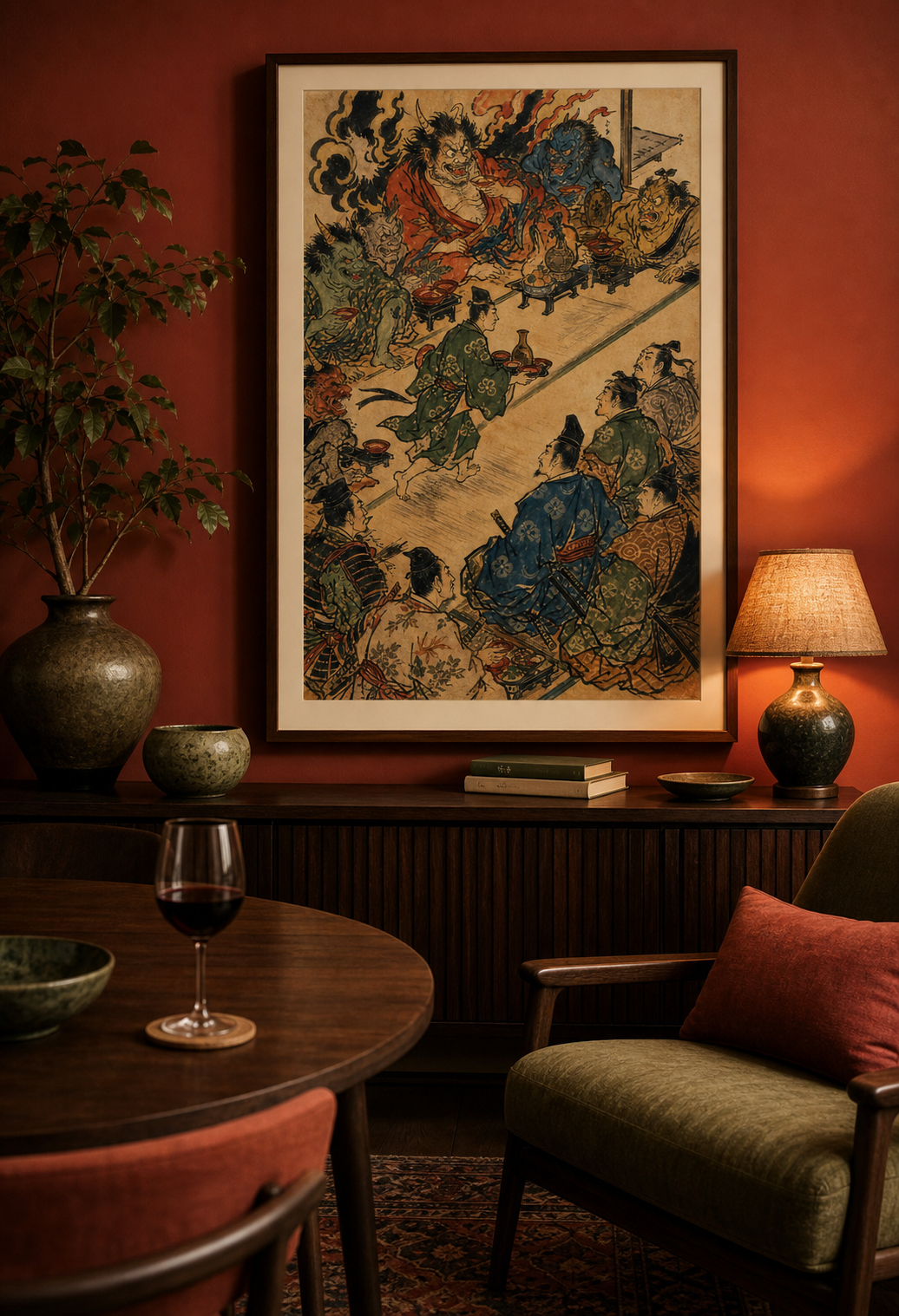 Shuten-doji at Mount Oe: The Demon's Banquet - Lifestyle
