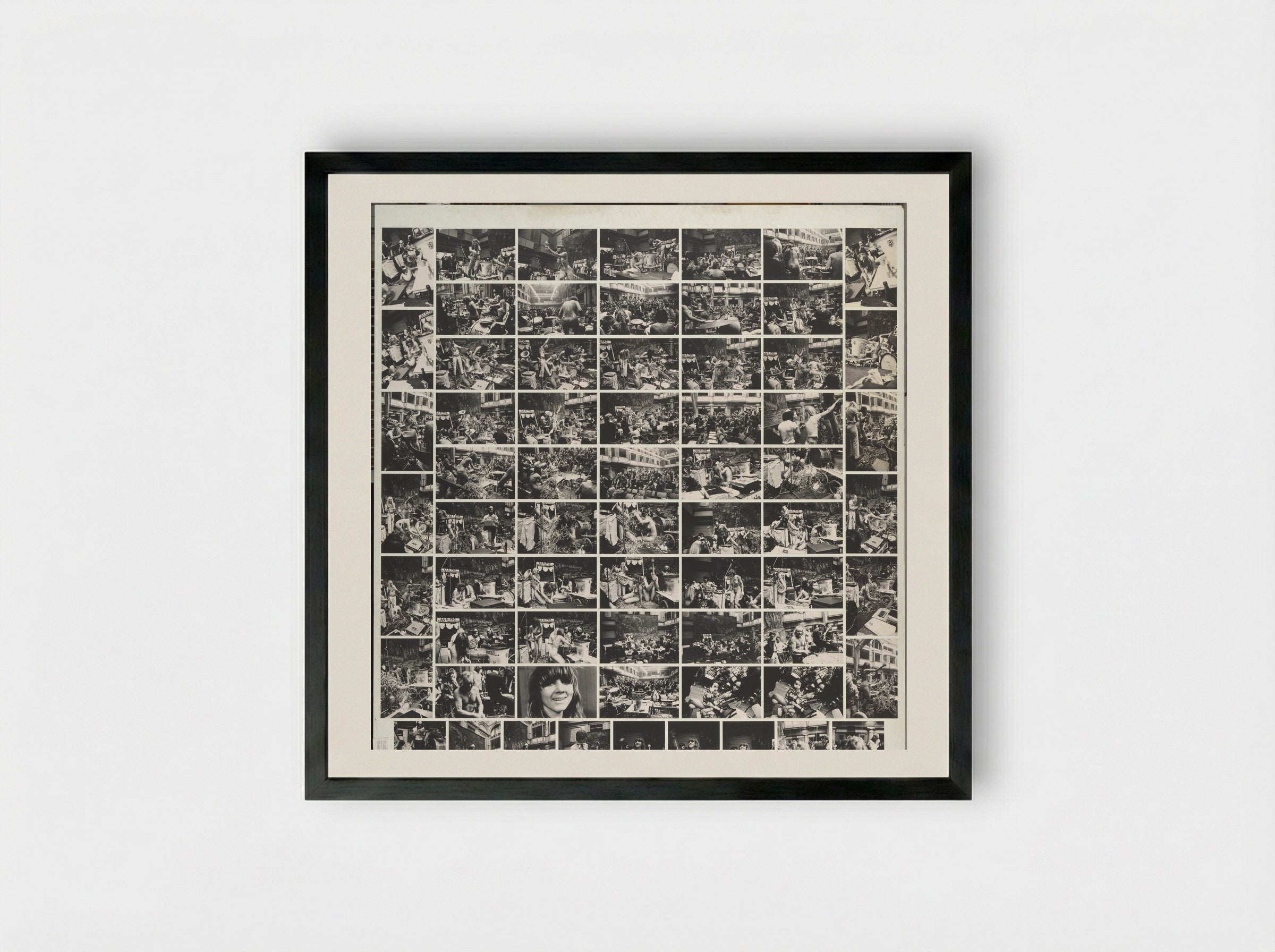 10 jaar BBK in Frascati - Pieter Boersma - Framed Print Black