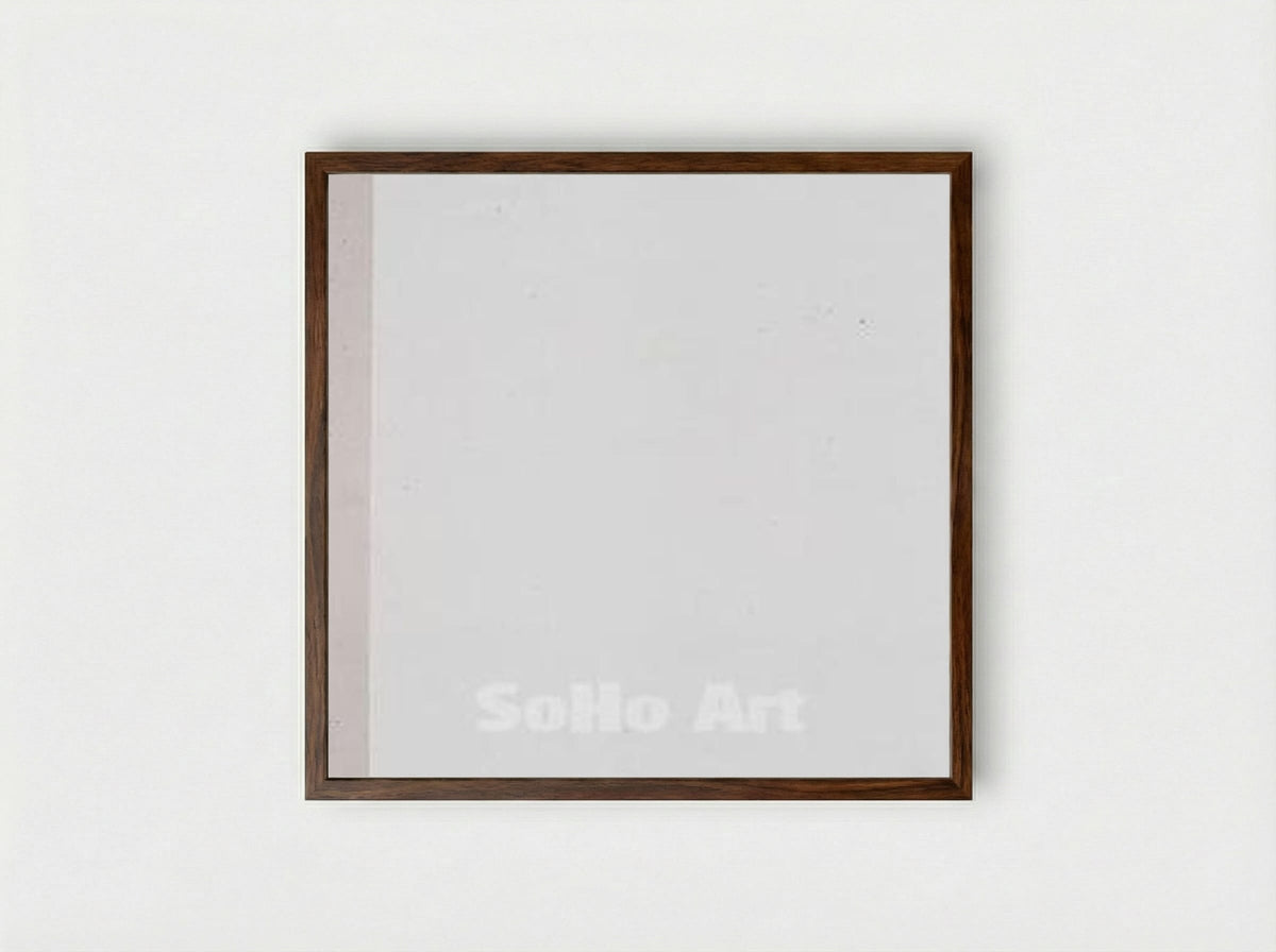 14. Fourteenth Station - Barnett Newman - Framed Print Dark Wood