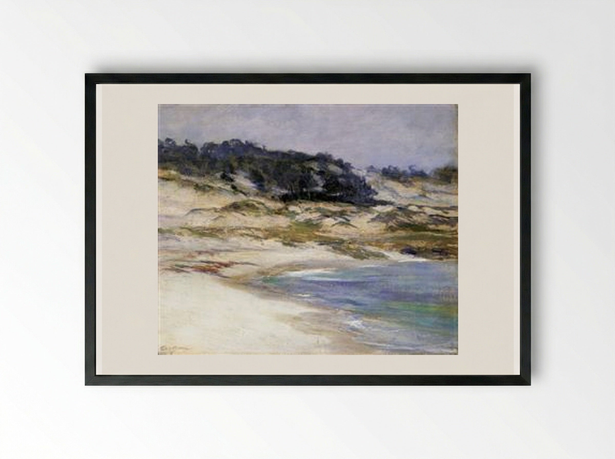 17 Mile Drive - Guy Rose - Framed Print Black
