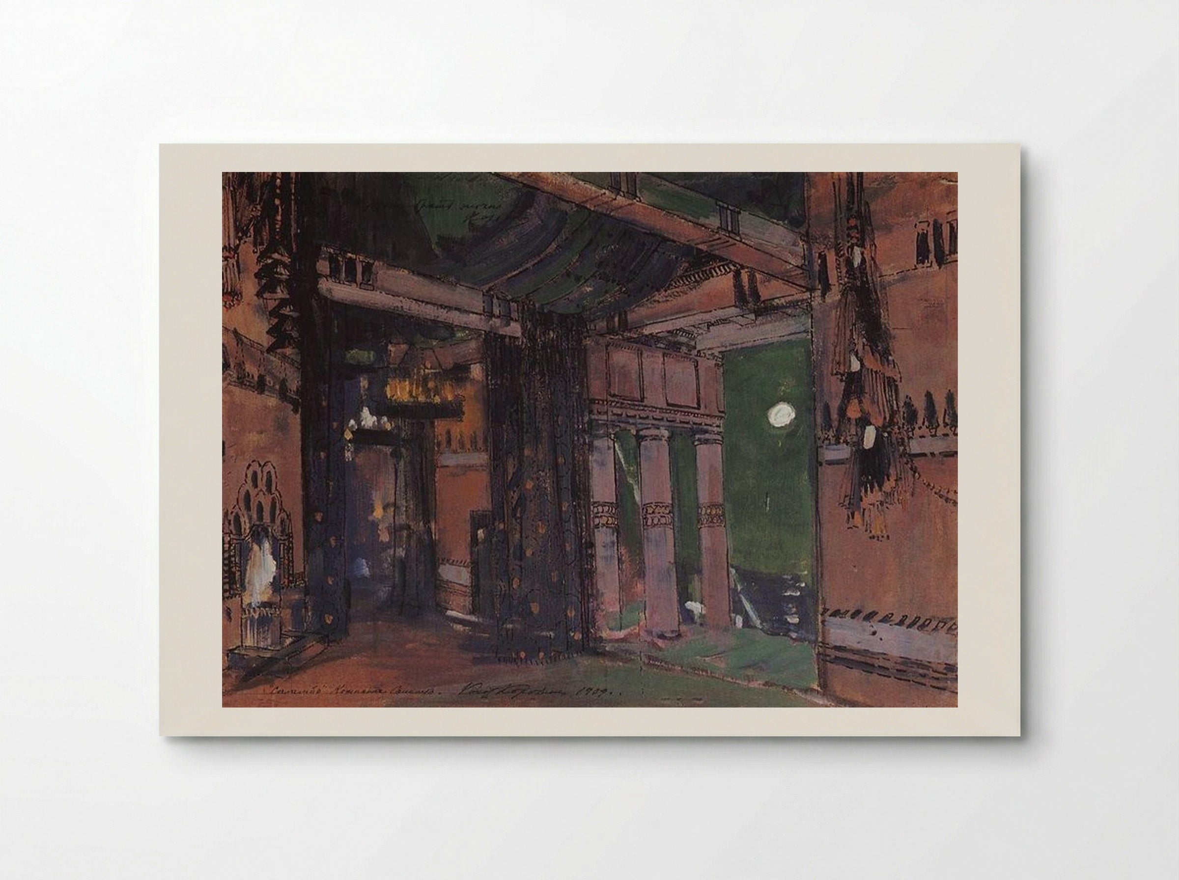 Salambo's Room - Konstantin Korovin - Poster