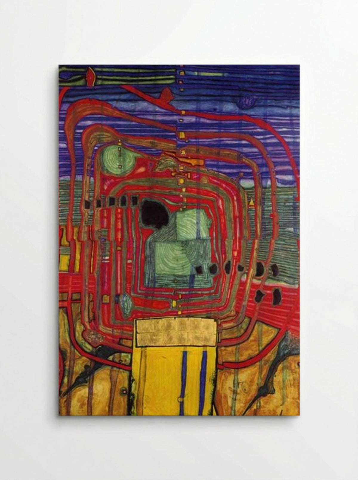 460 Hommage au Tachisme - Friedensreich Hundertwasser - Poster