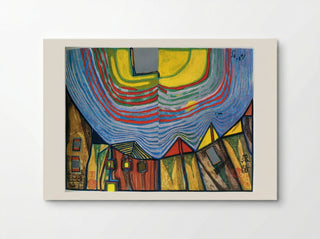 603A Sunset - Friedensreich Hundertwasser