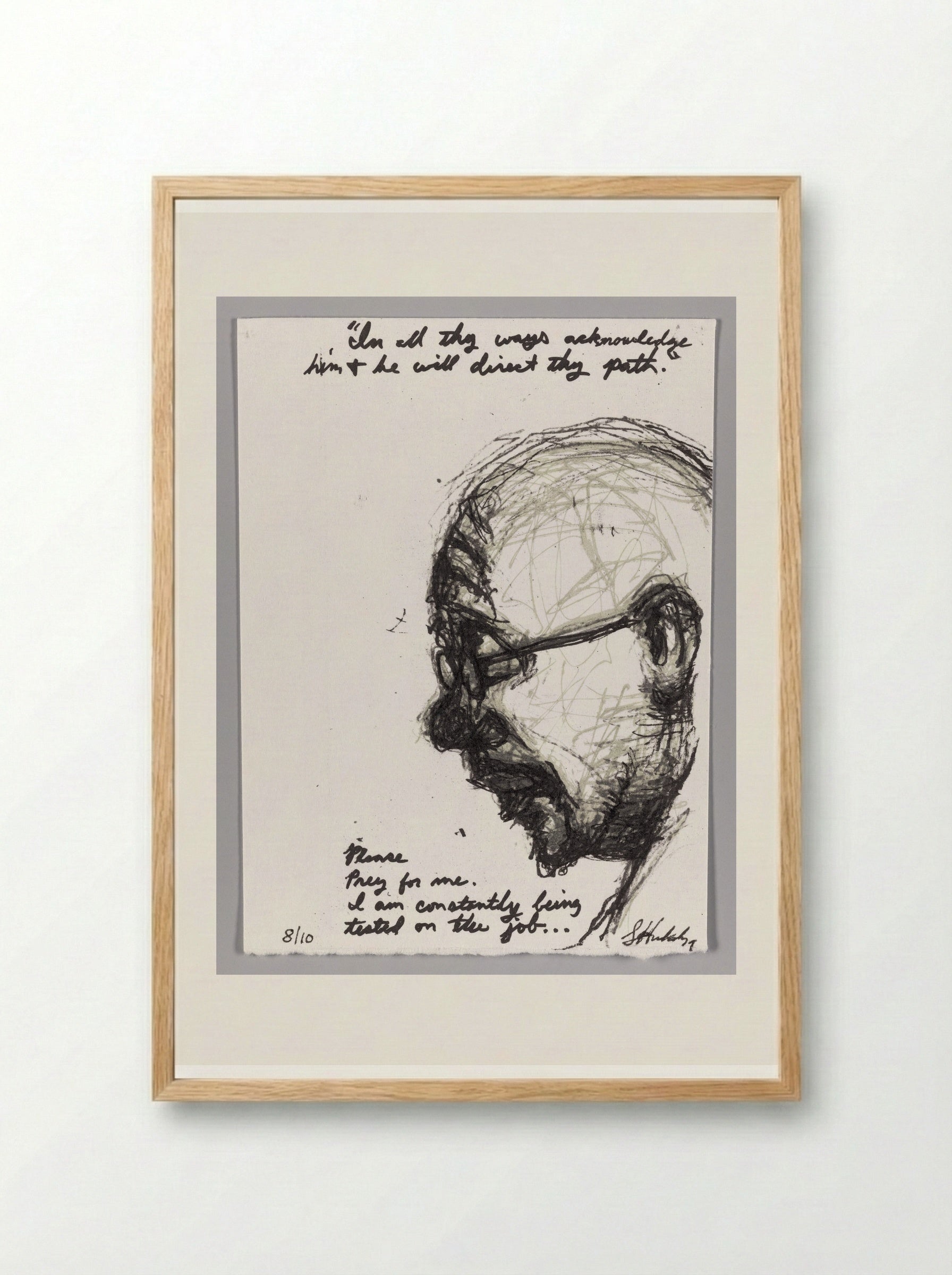 99% NO.34 Telemicus - Sedrick Huckaby - Framed Print Wood
