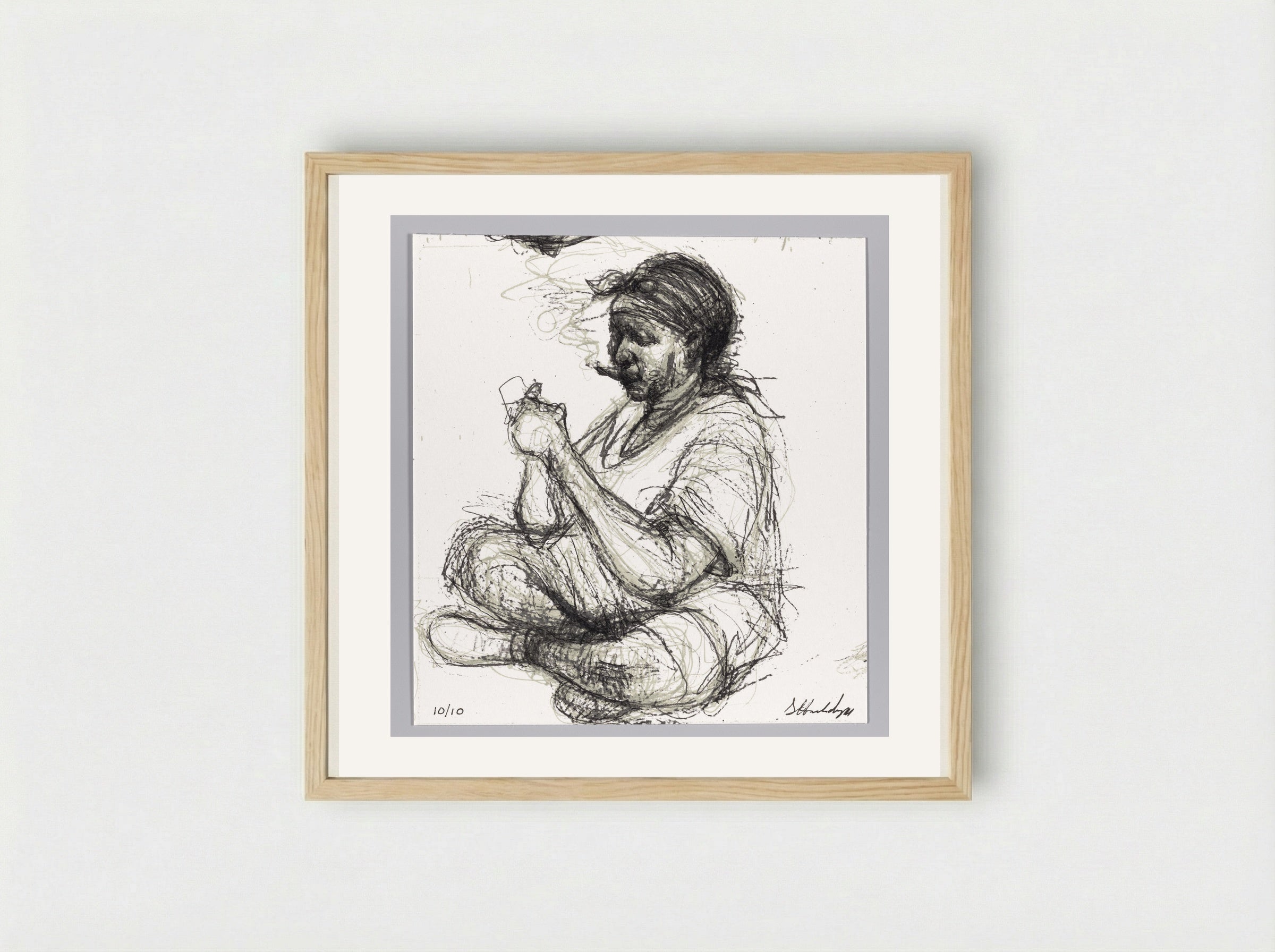 99% NO.35 - Sedrick Huckaby - Framed Print Wood