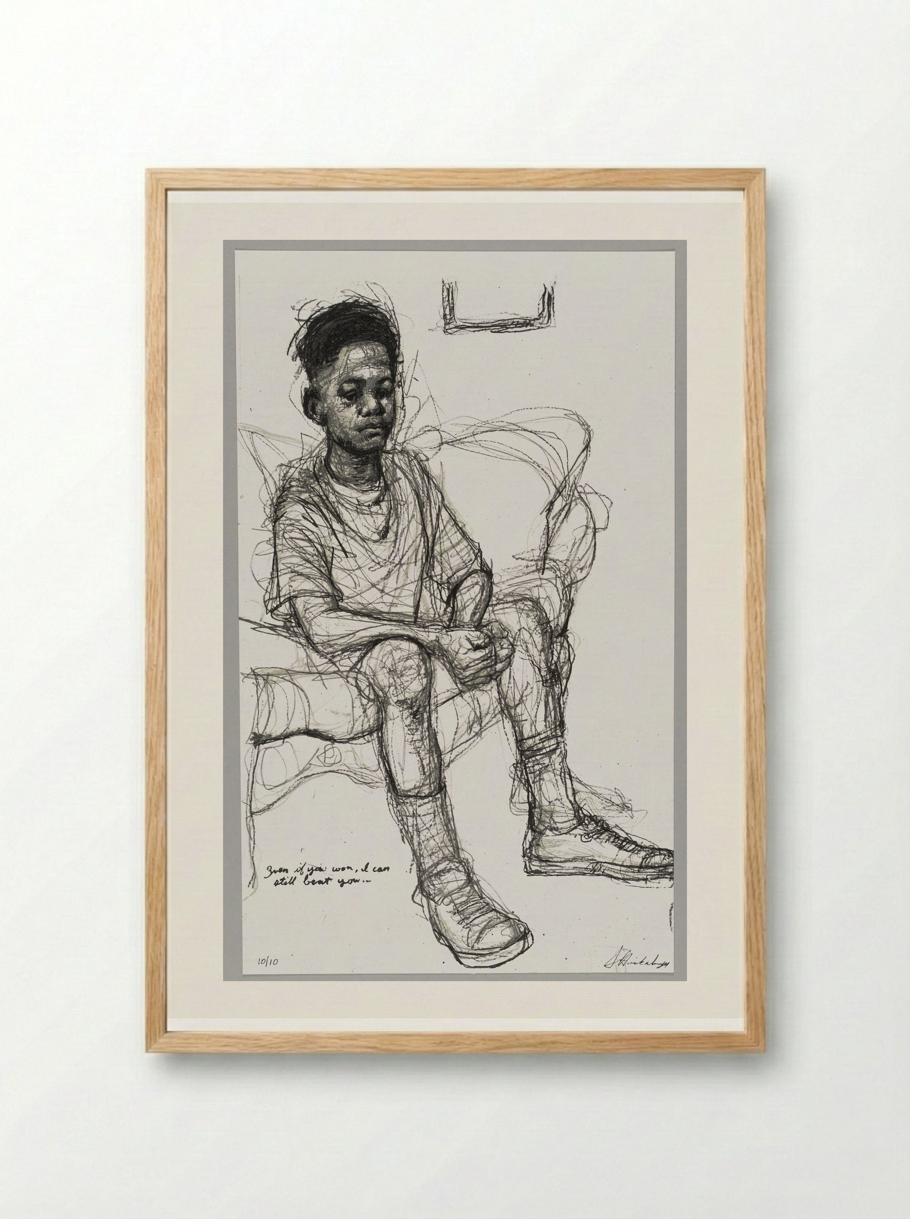 99% NO.56 Cobby - Sedrick Huckaby - Framed Print Wood