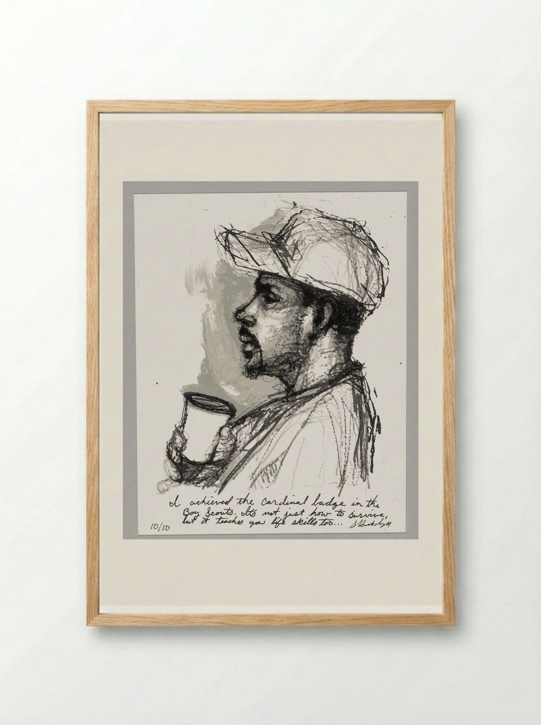 99% NO.1 - Sedrick Huckaby - Framed Print Wood