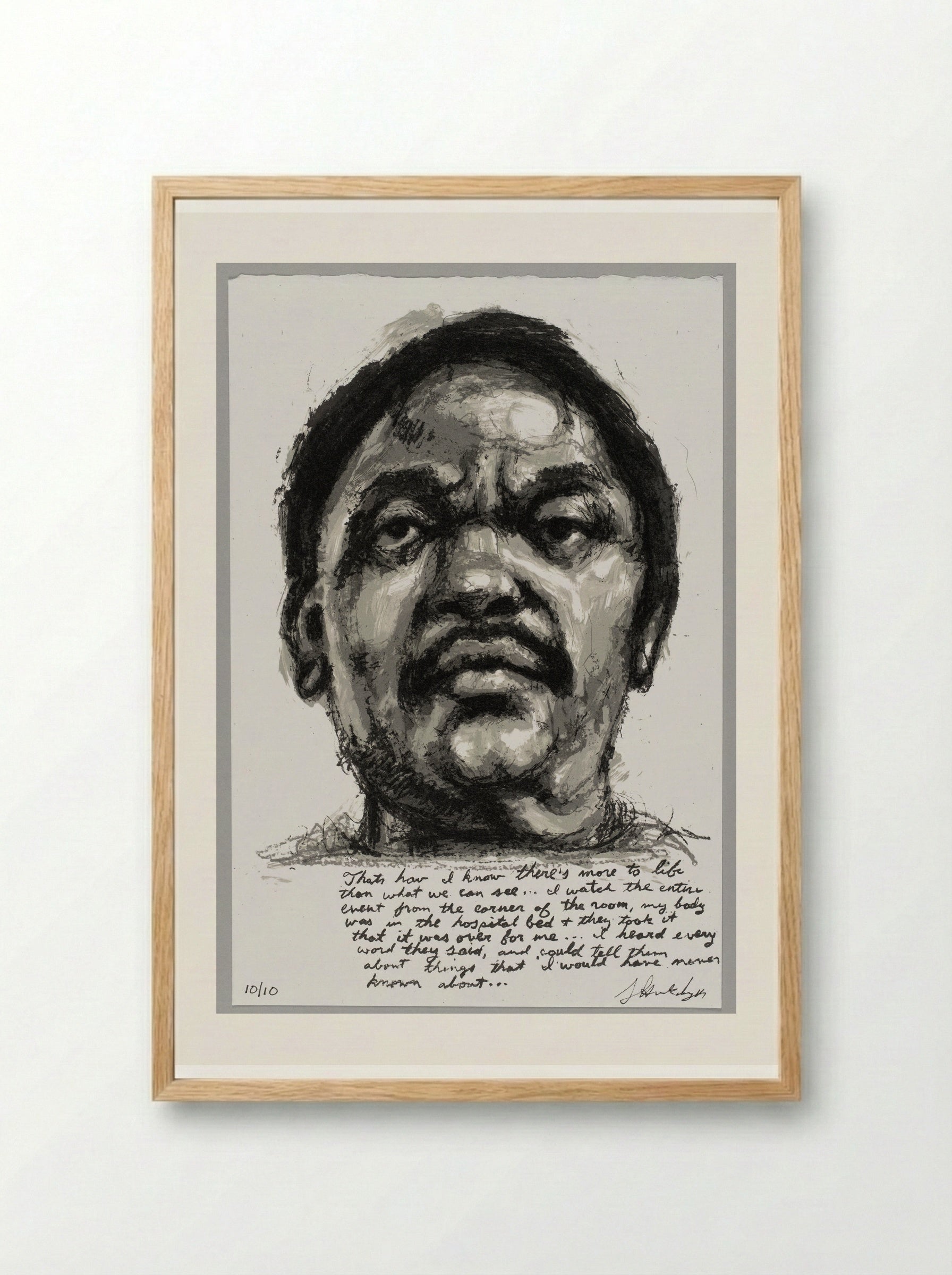 99% NO.25 Jerome - Sedrick Huckaby - Framed Print Wood
