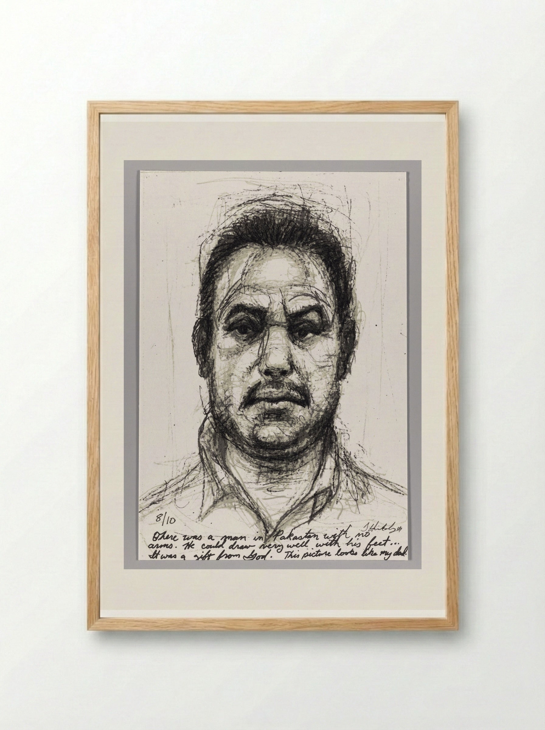 99% No. 92 Amin S. Chagani - Sedrick Huckaby - Framed Print Wood