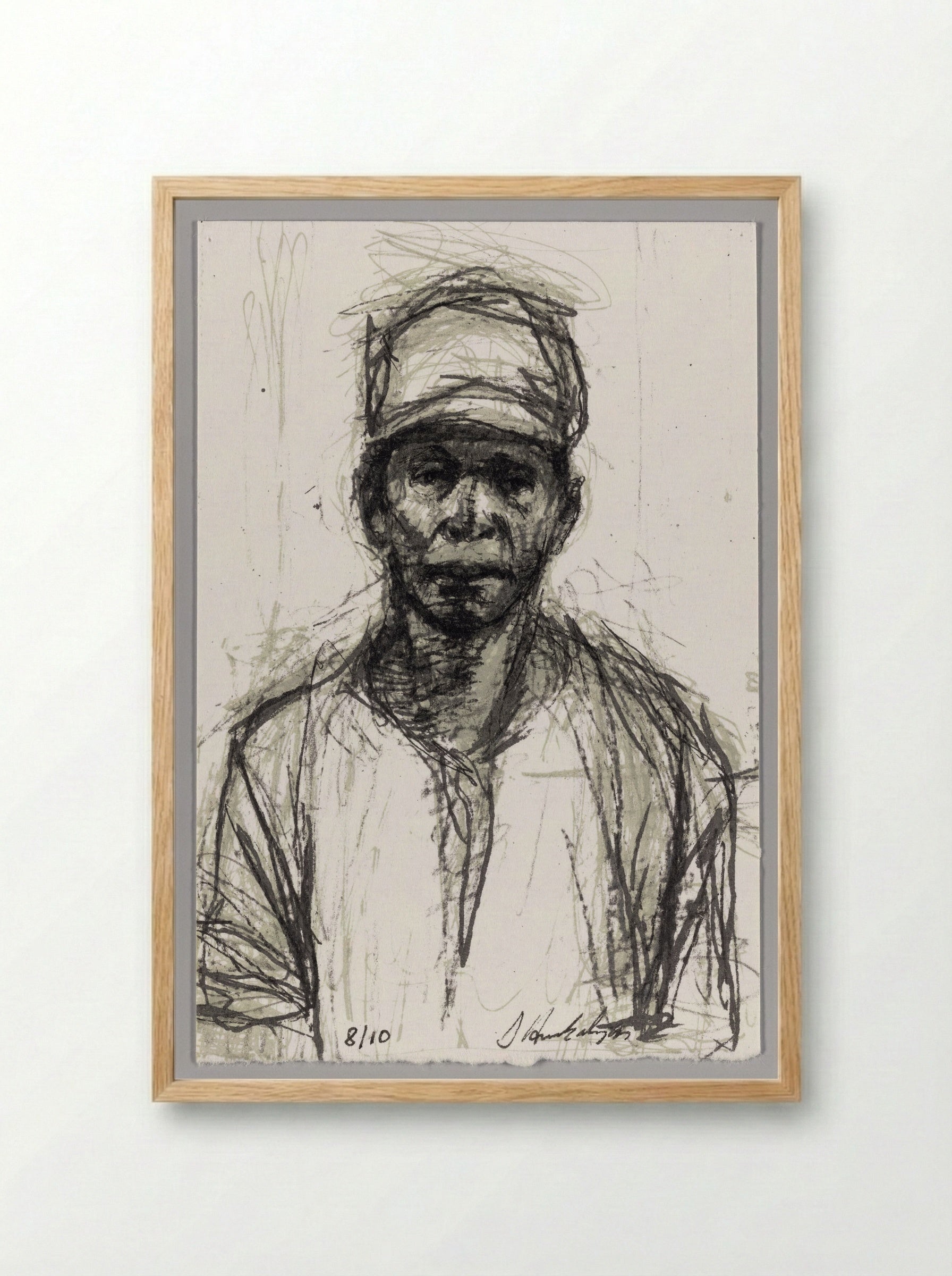 99% No. 95 - Sedrick Huckaby - Framed Print Wood