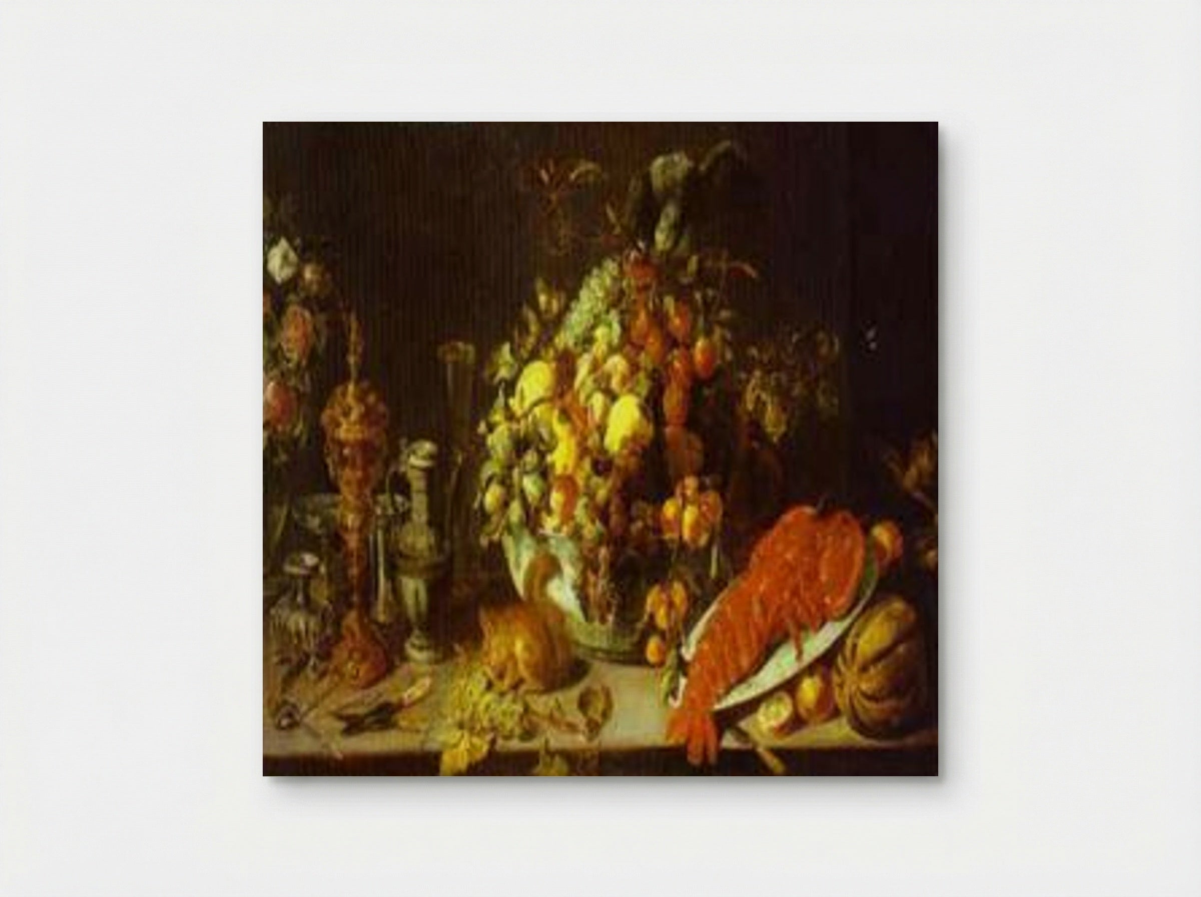 A Banquet Piece - Frans Snyders - Poster