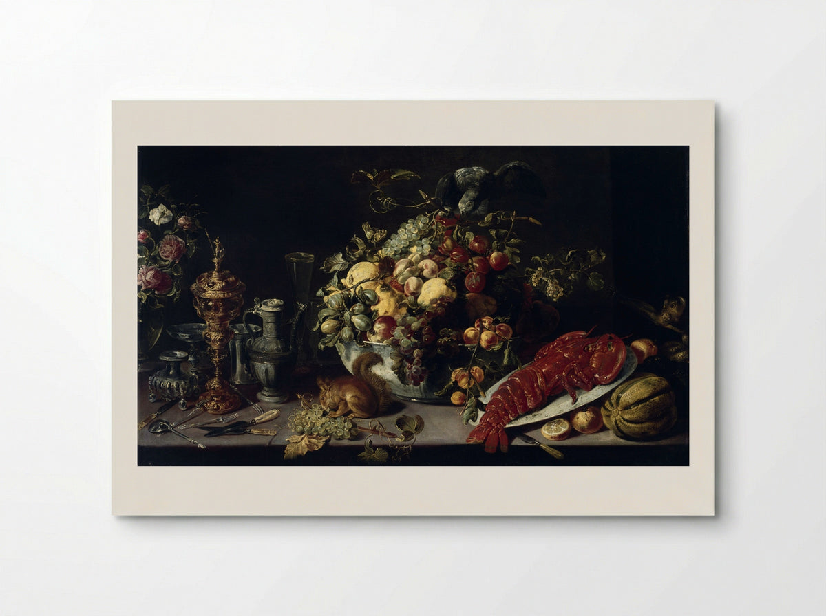 A Banquet Piece - Frans Snyders - Poster