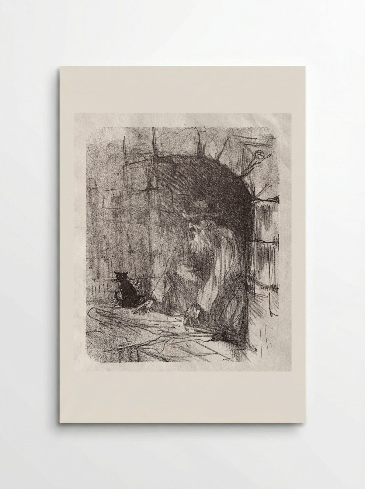 A Basement Shop in Cracow - Henri de Toulouse-Lautrec - Poster