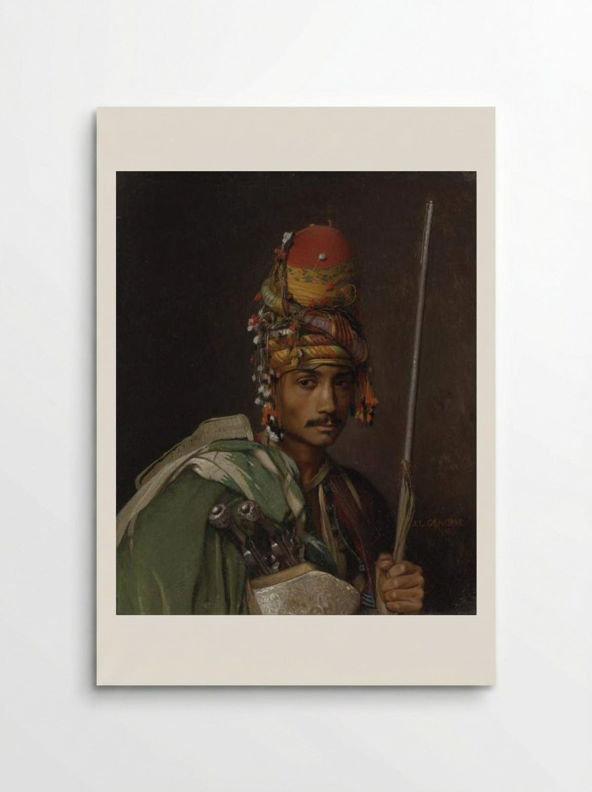 A Bashi Bazouk - Jean-Léon Gérôme - Poster