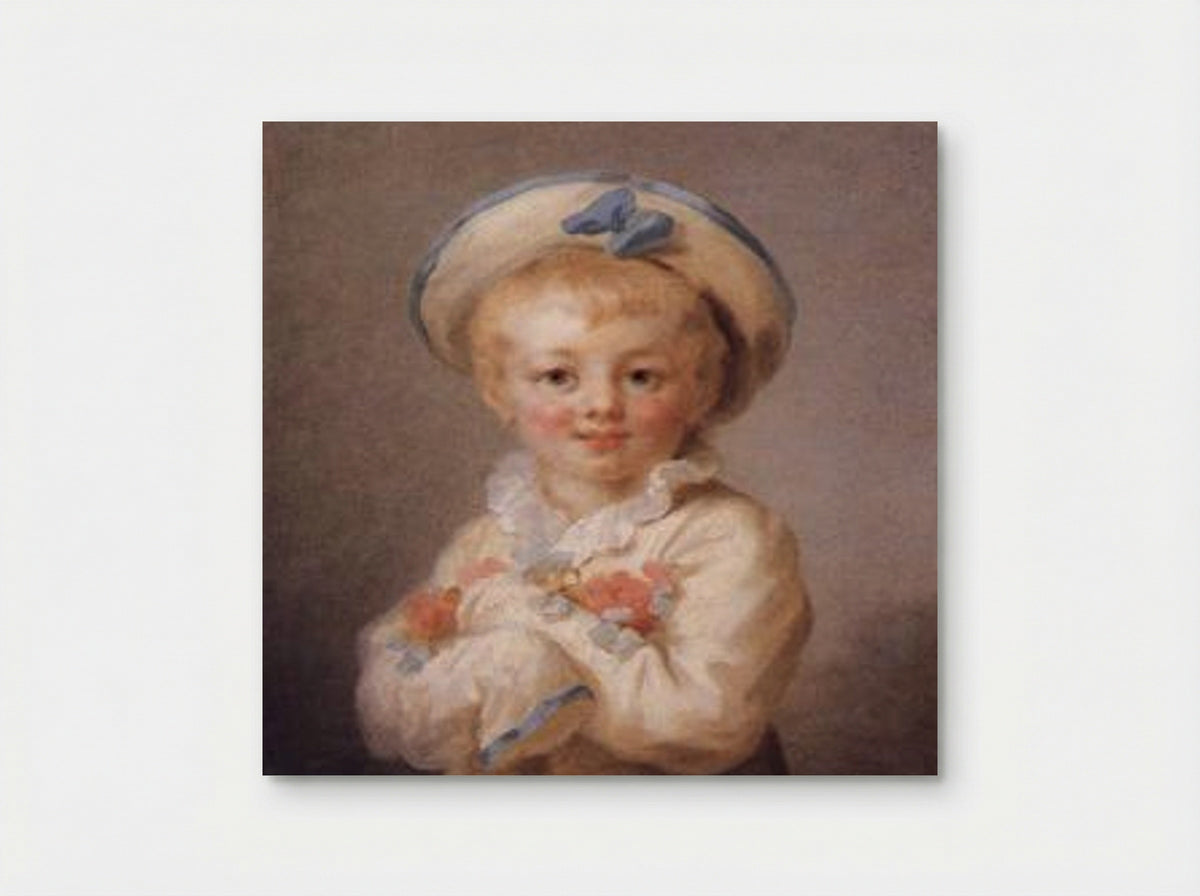 A Boy as Pierrot - Jean-Honore Fragonard - Poster