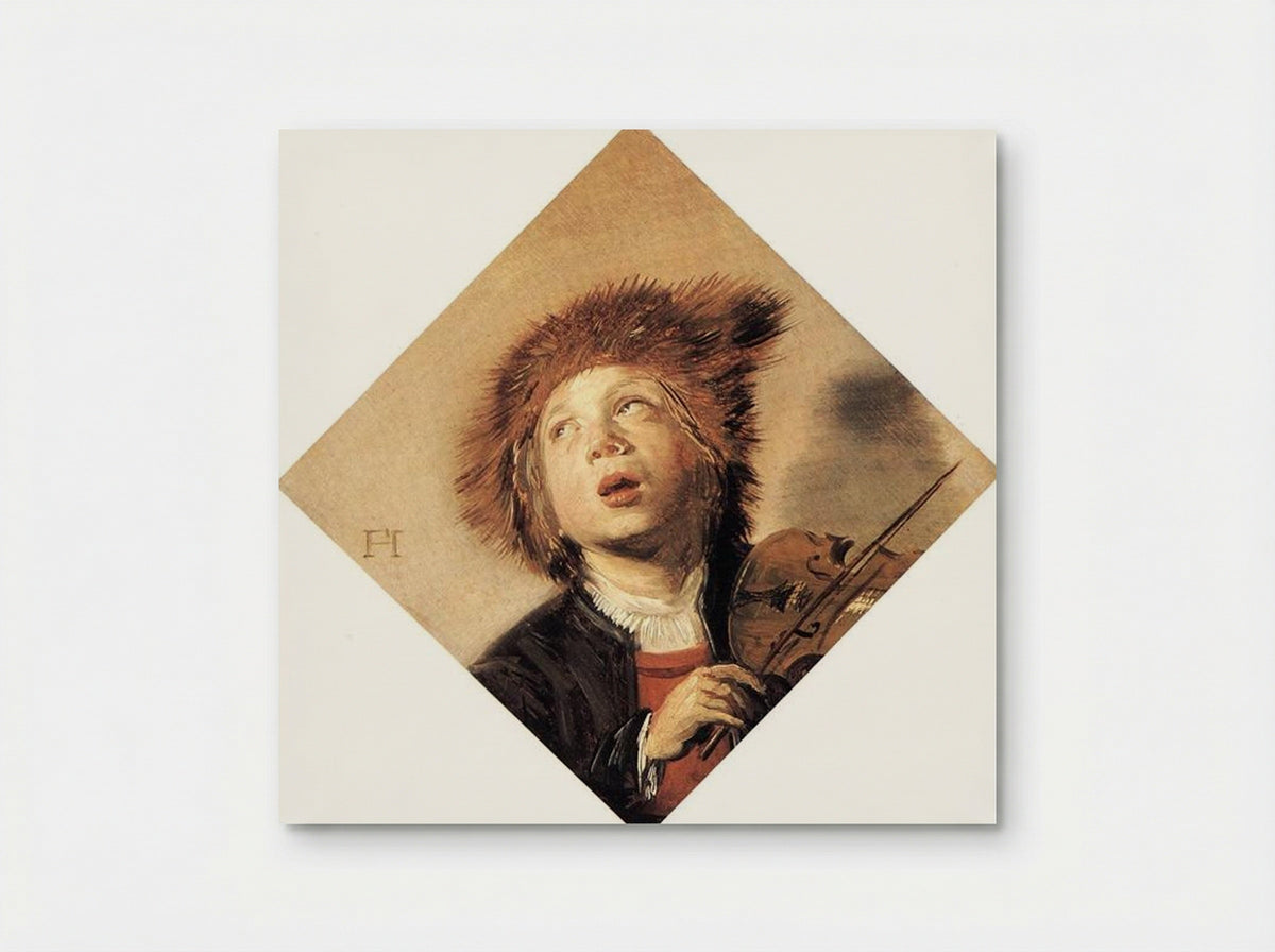 A Boy with a Viol - Frans Hals - Poster