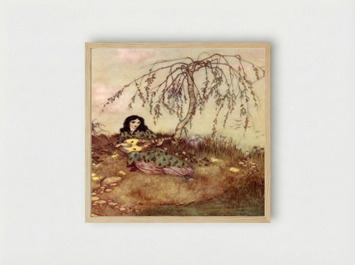 A Brave Heart (from Beauty and the Beast) - Eleanor Vere Boyle - Framed Print Wood