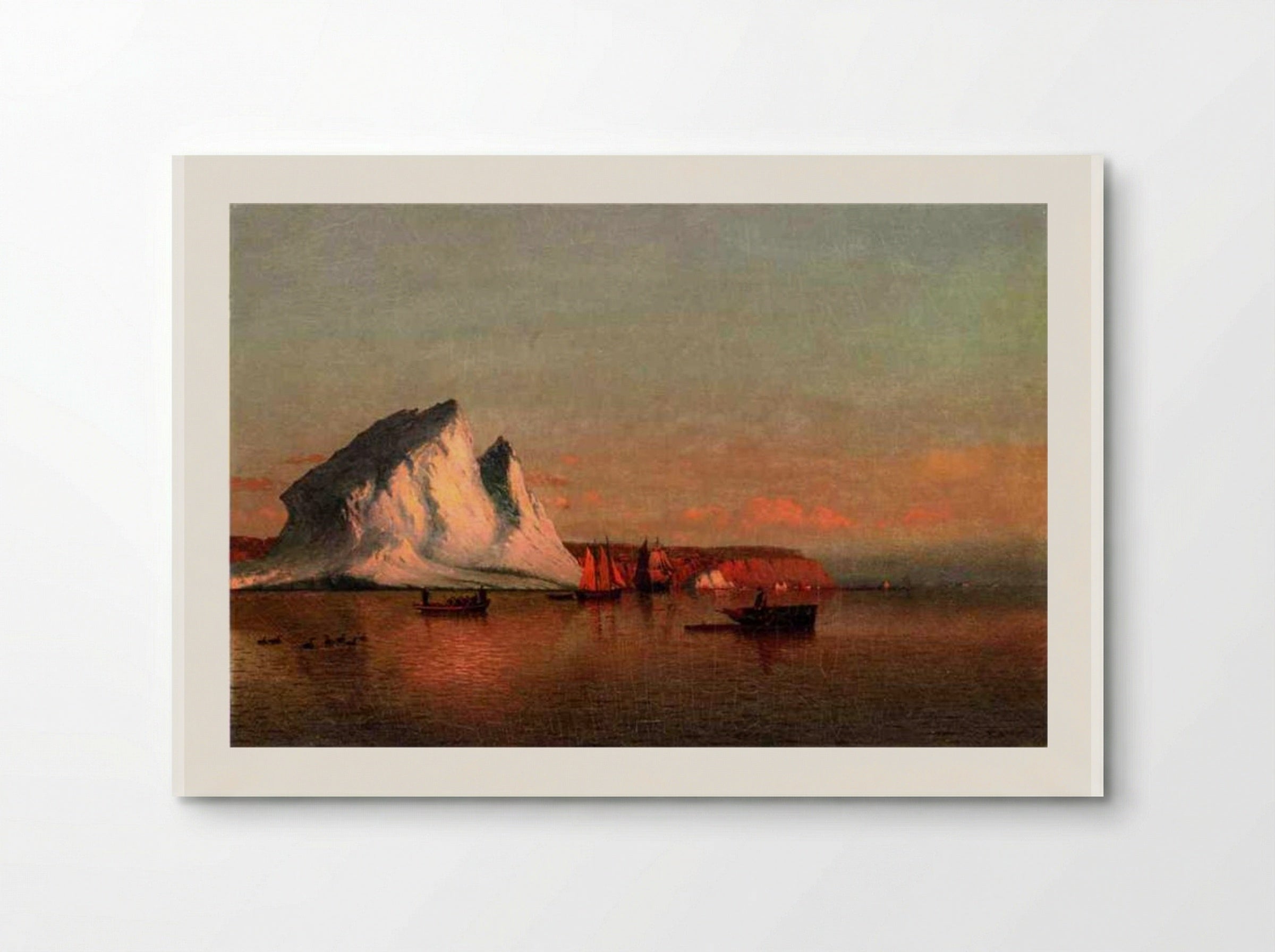 A Calm Afternoon, the Coast of Labrador - William Bradford - Poster