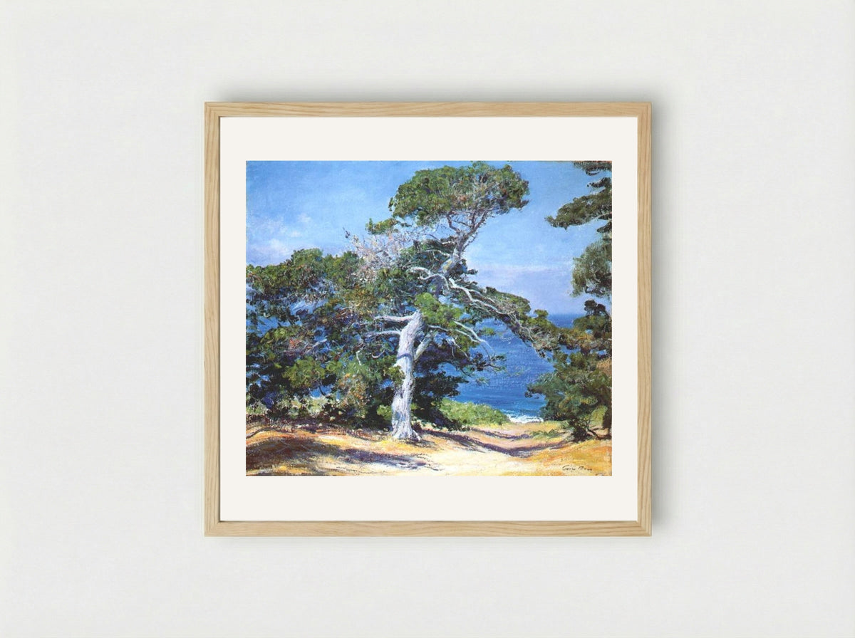A Carmel Pine - Guy Rose - Framed Print Wood
