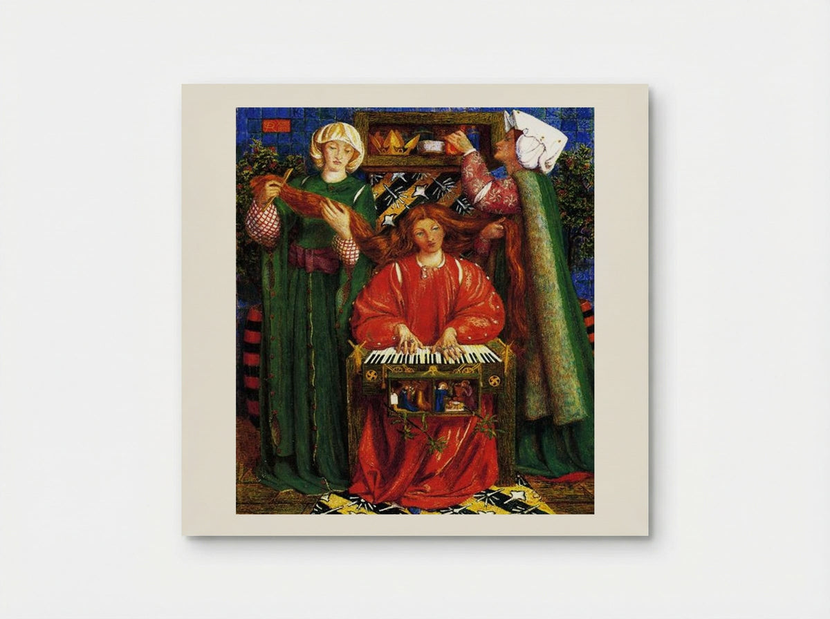 A Christmas Carol - Dante Gabriel Rossetti - Poster