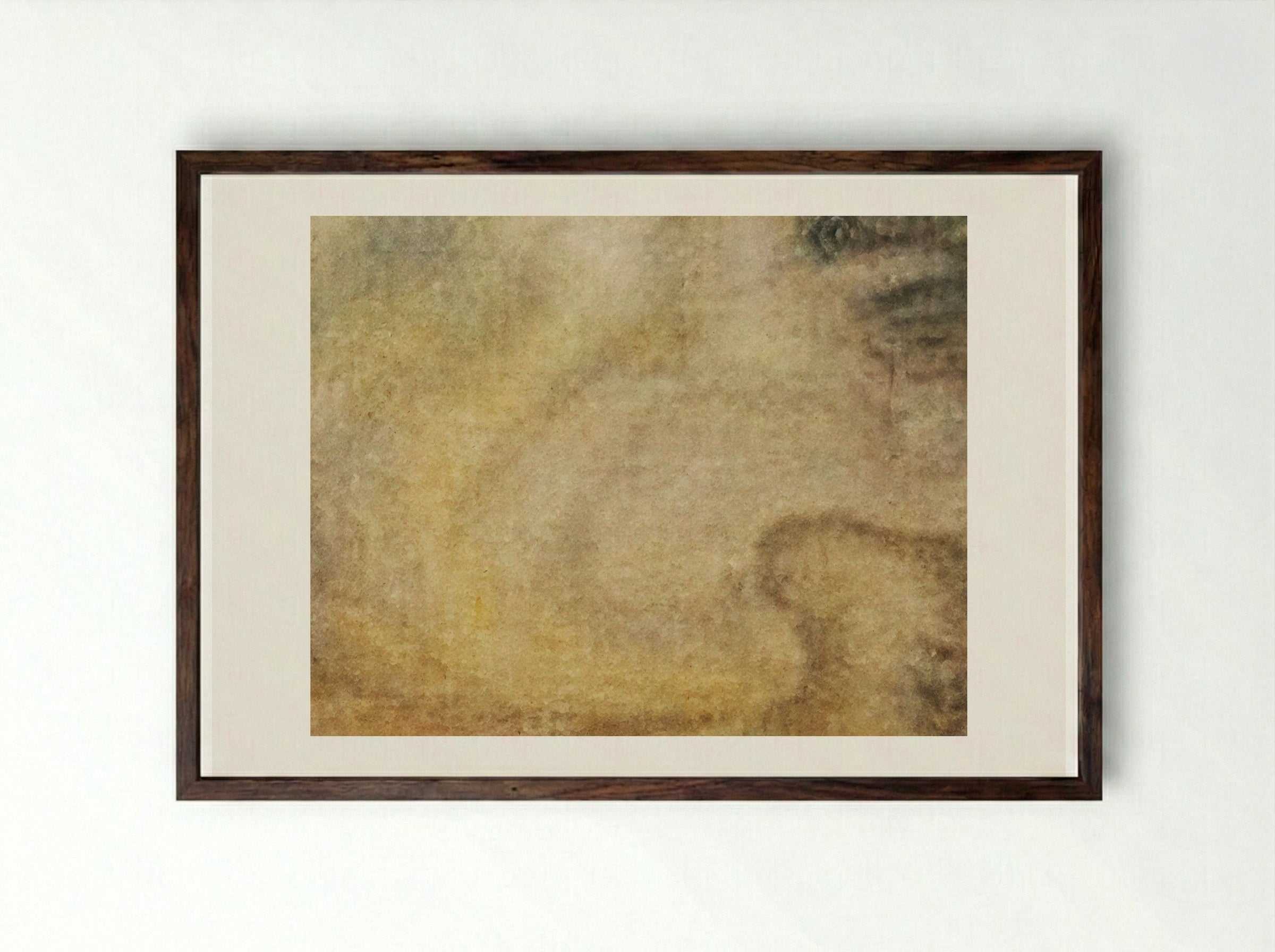 A Cloud - Konstantin Bogaevsky - Framed Print Dark Wood