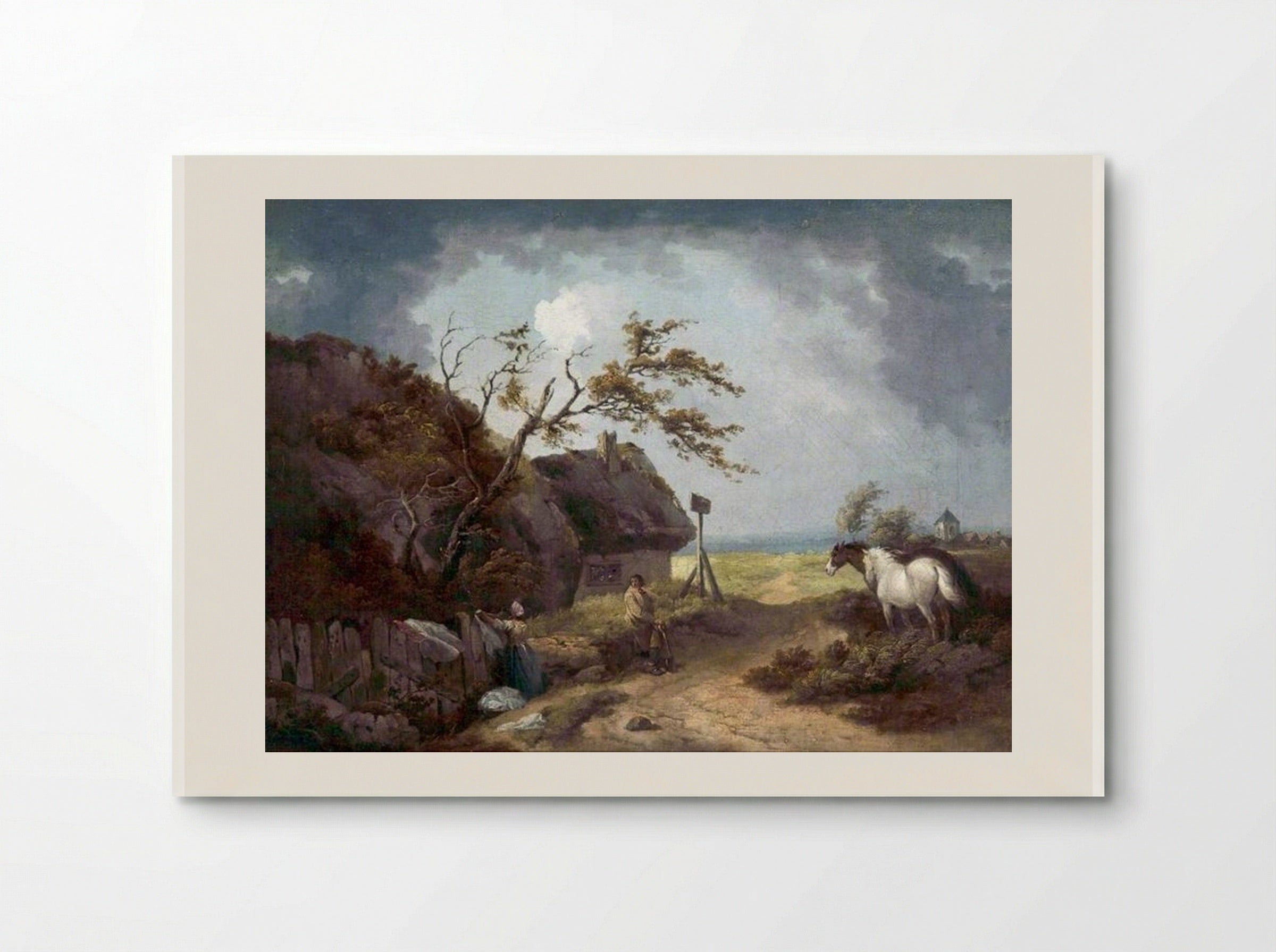 A Country Inn - George Morland - Poster