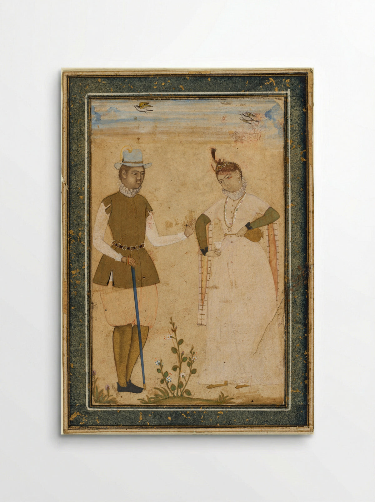 A European Couple - Ali Riza - Poster