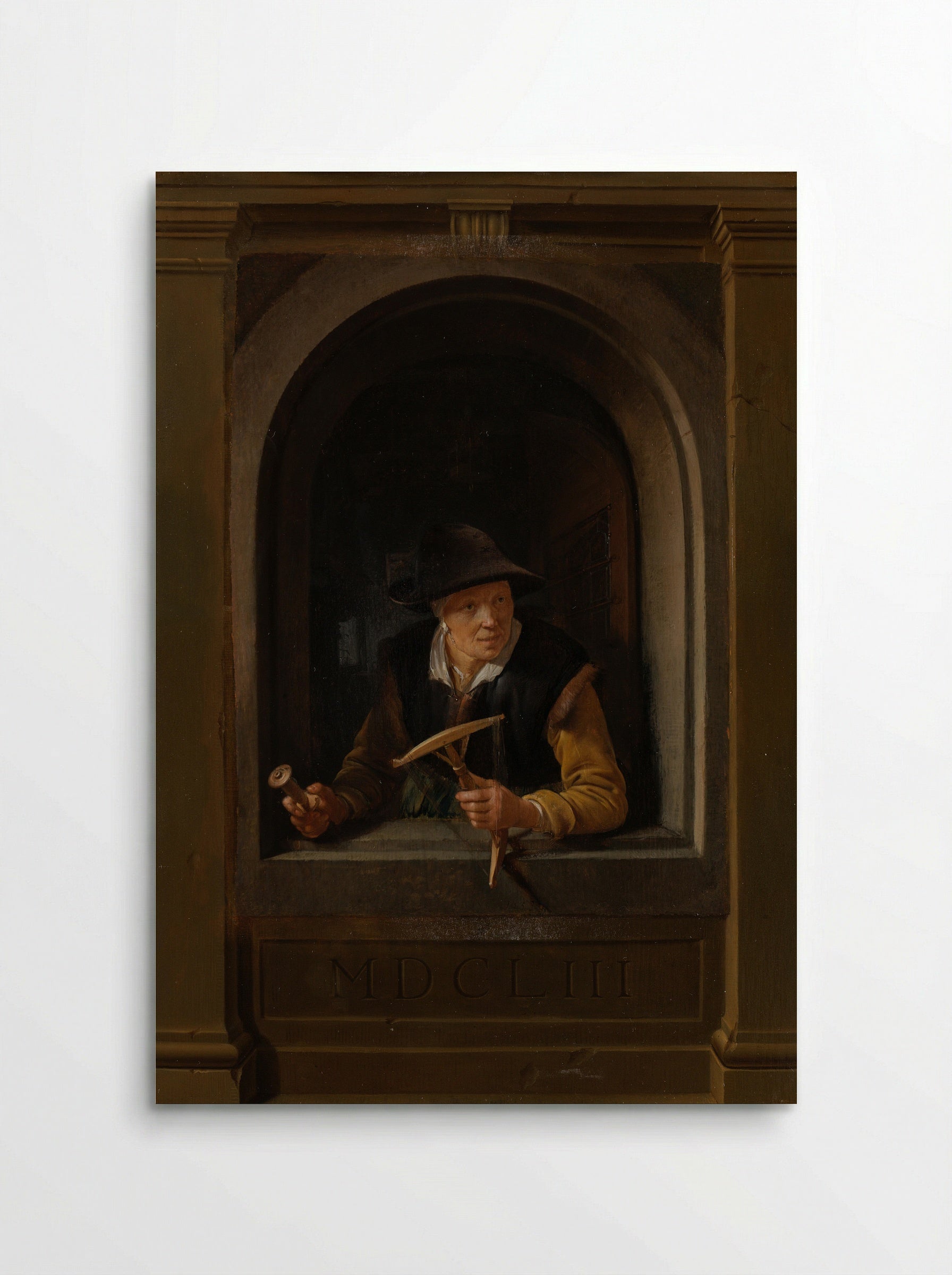 A Fisherman's Wife - Gerrit Dou - Poster