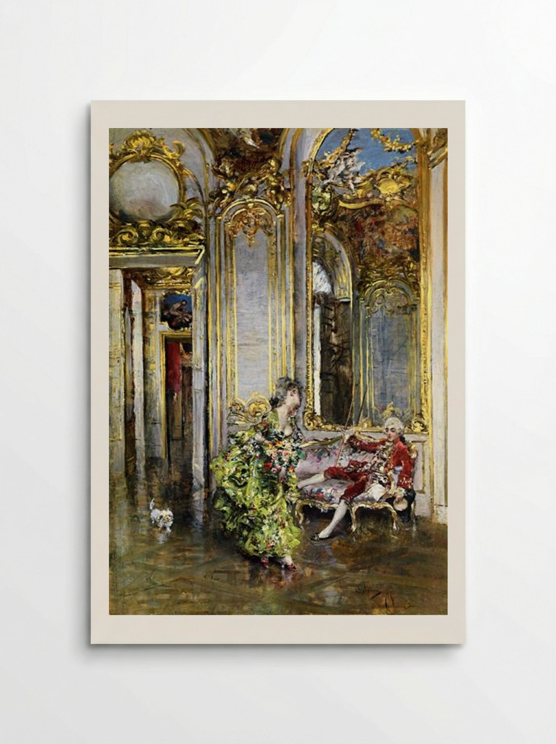 A Friend of the Marquis - Giovanni Boldini - Poster