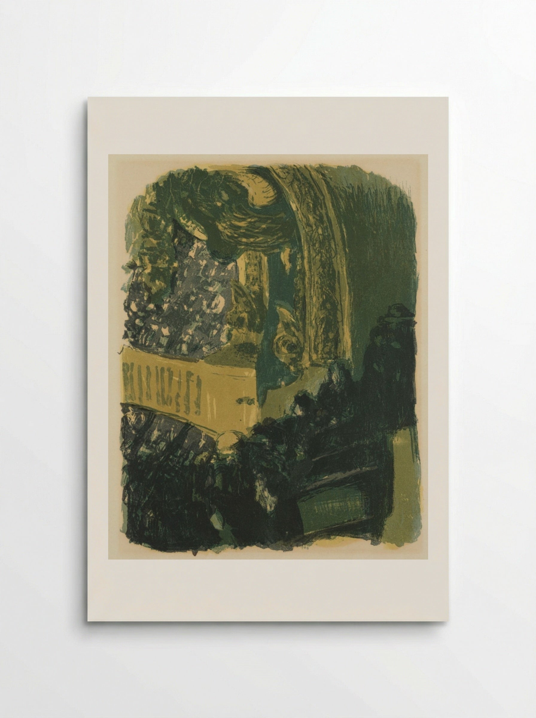 A Gallery at the Gymnasium - Édouard Vuillard - Poster