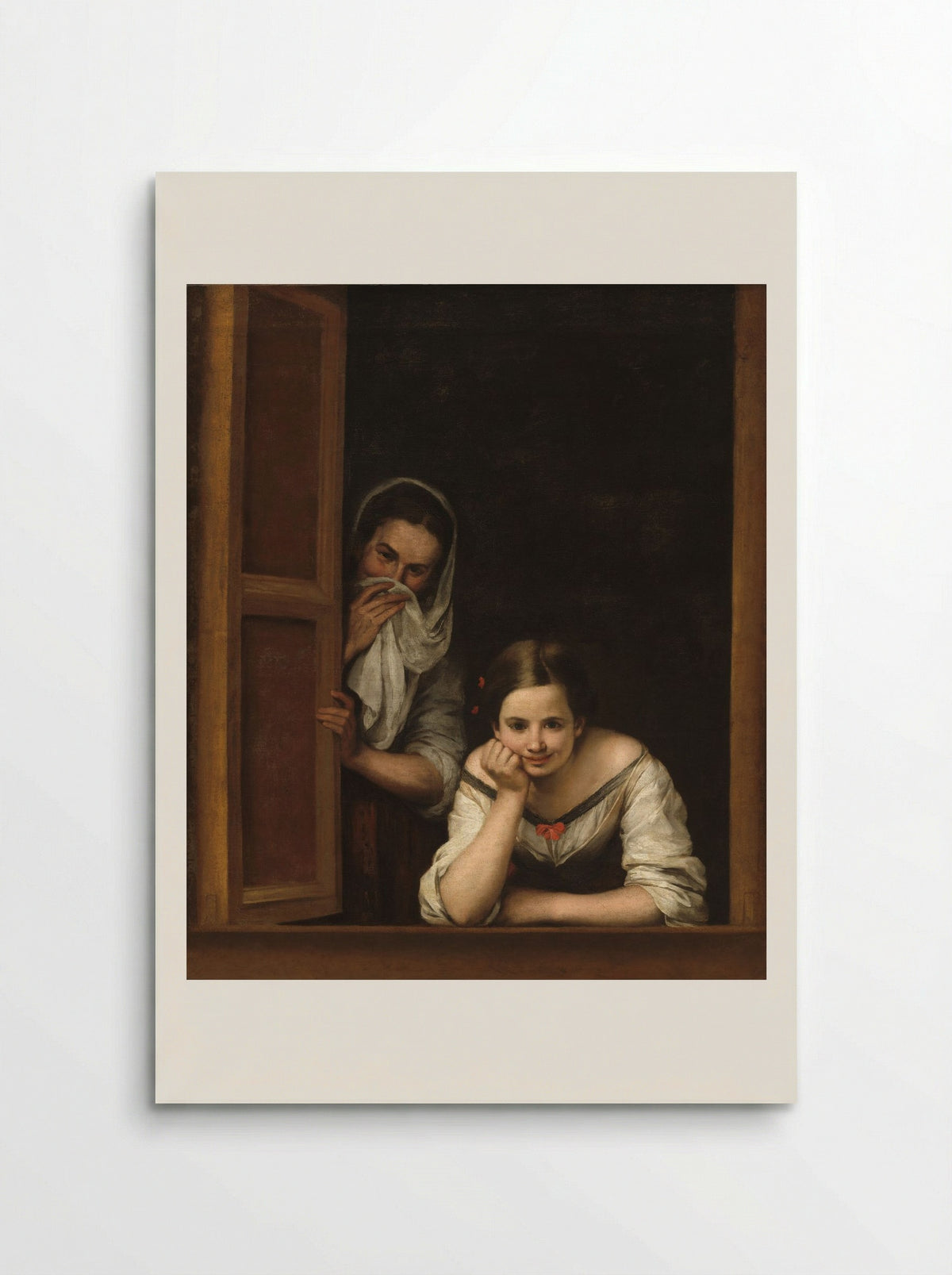 A Girl and her Duenna - Bartolomé Esteban Murillo - Poster