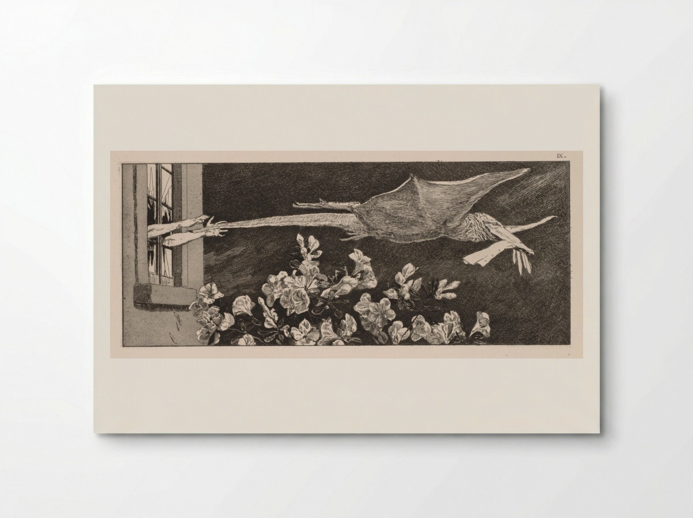 A Glove: The Abduction - Max Klinger - Poster