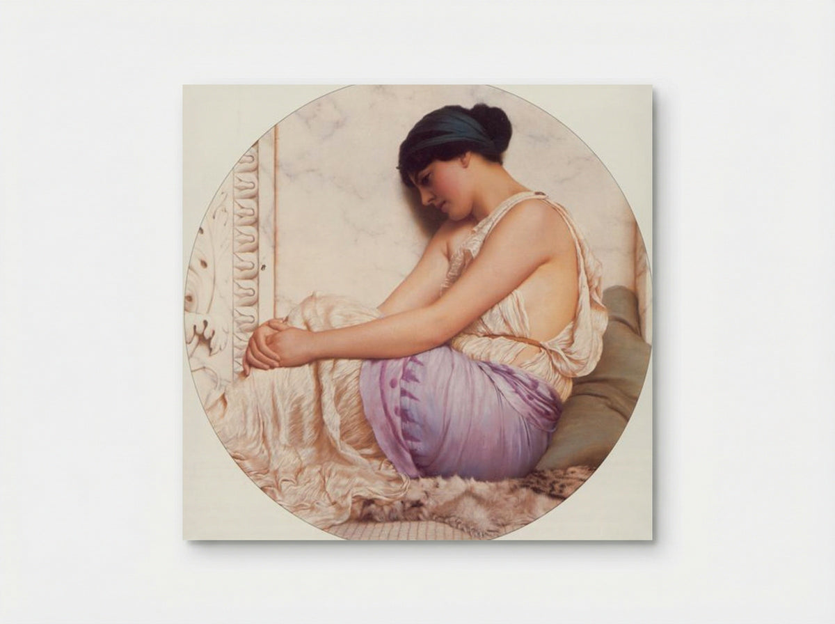 A Grecian Girl - John William Godward - Poster