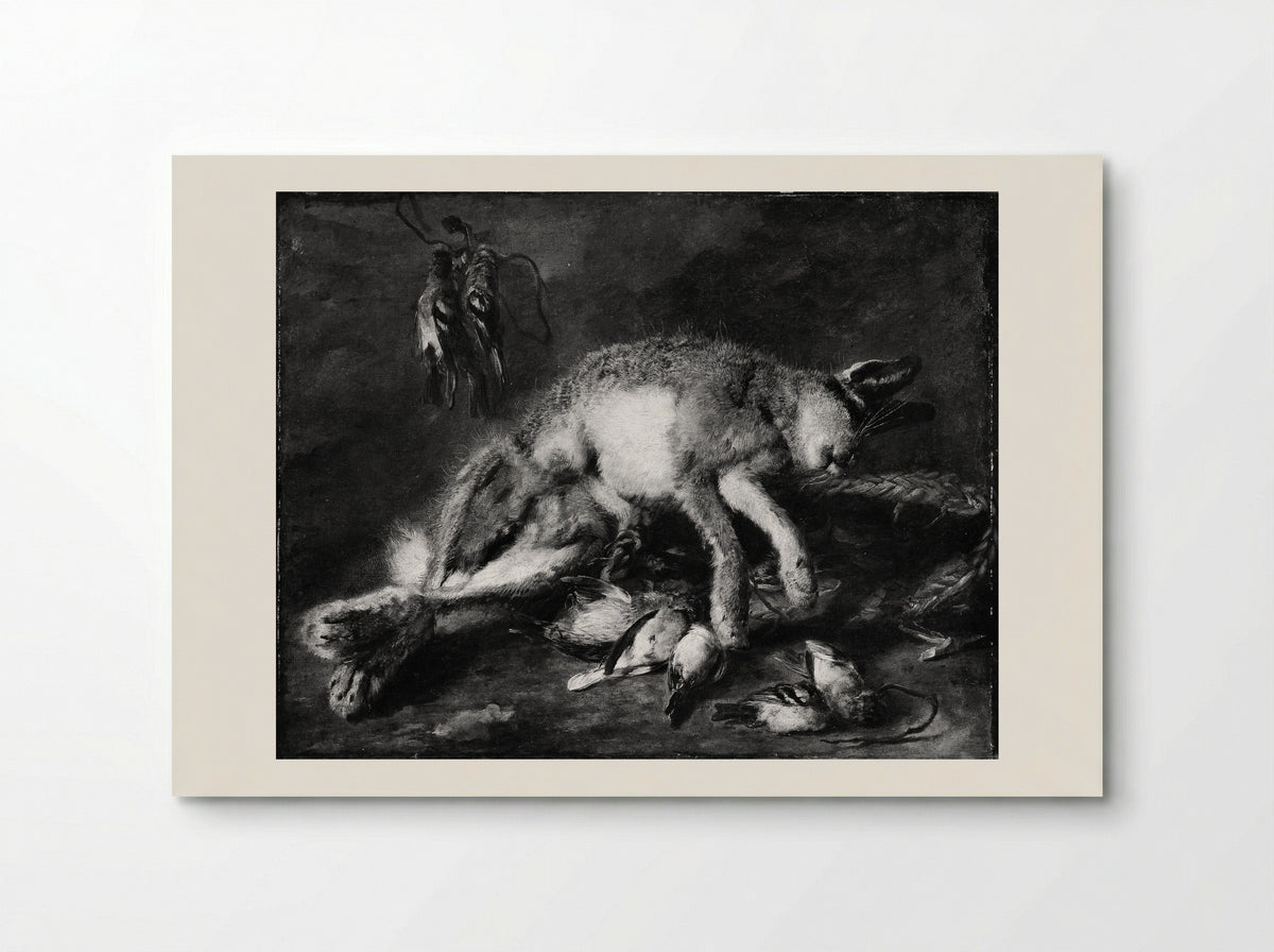A Hare and Birds - Jan Fyt - Poster