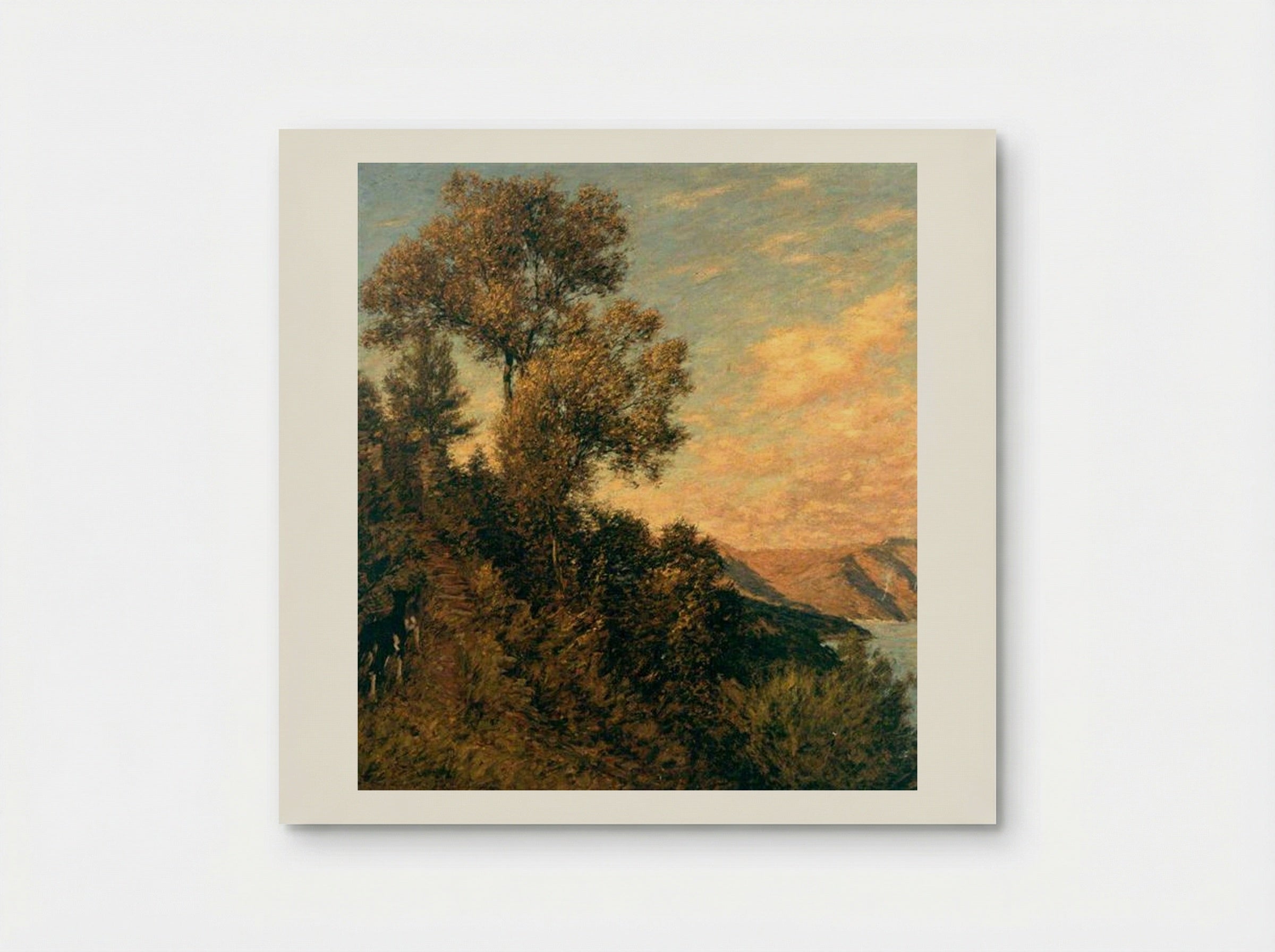 A Ligurian Gulf - Henry Herbert La Thangue - Poster