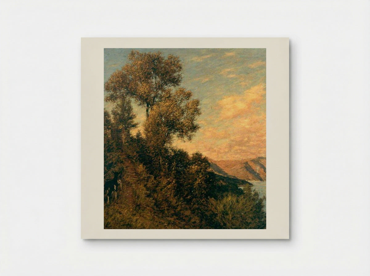 A Ligurian Gulf - Henry Herbert La Thangue - Poster