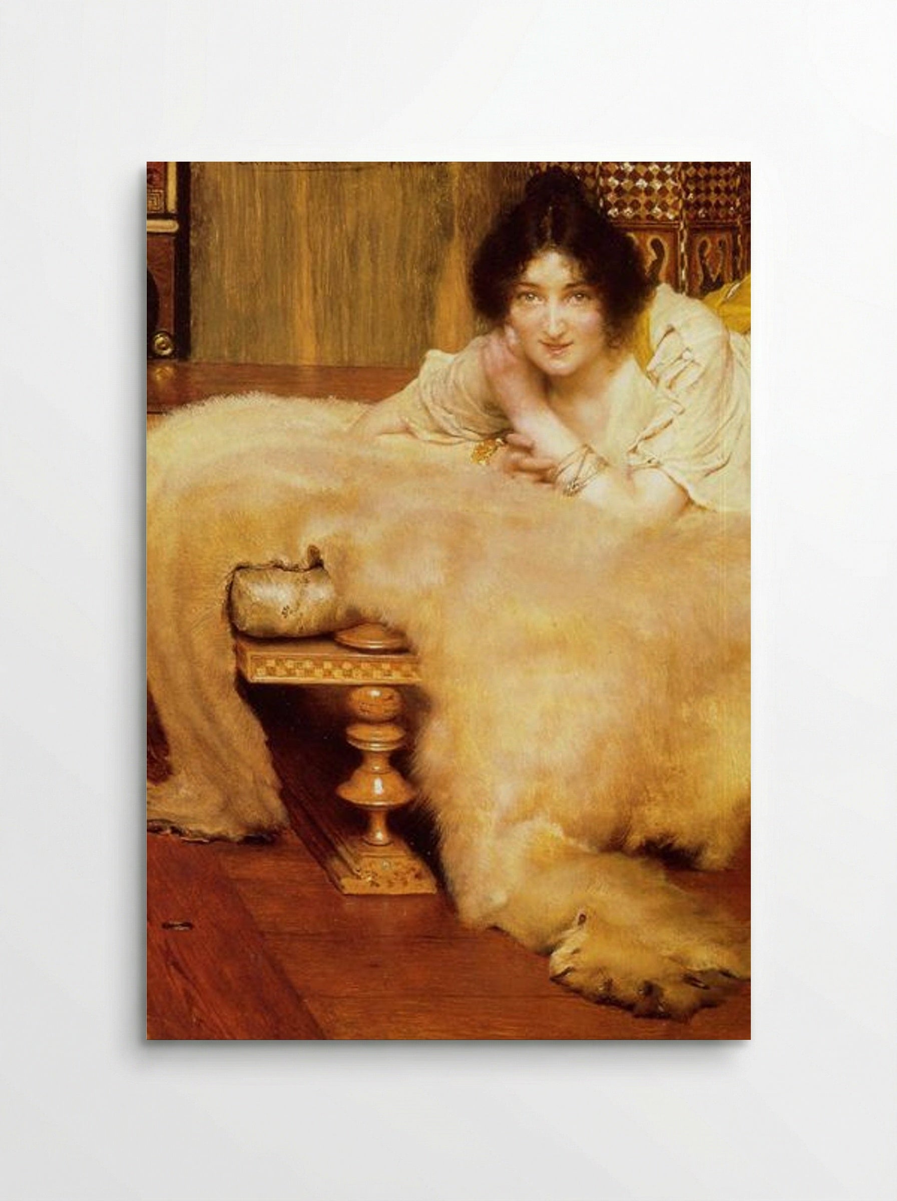 A Listener - Sir Lawrence Alma-Tadema - Poster