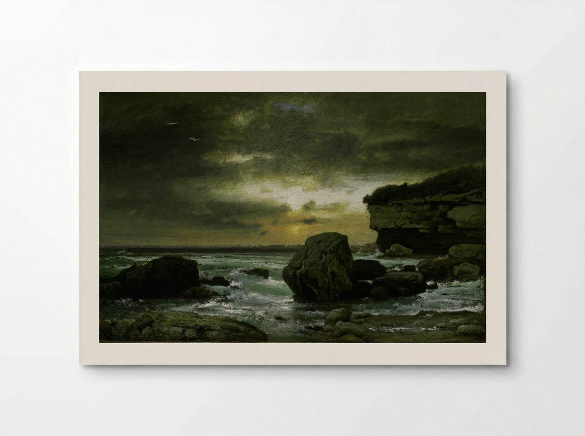 A Marine - George Inness - Poster