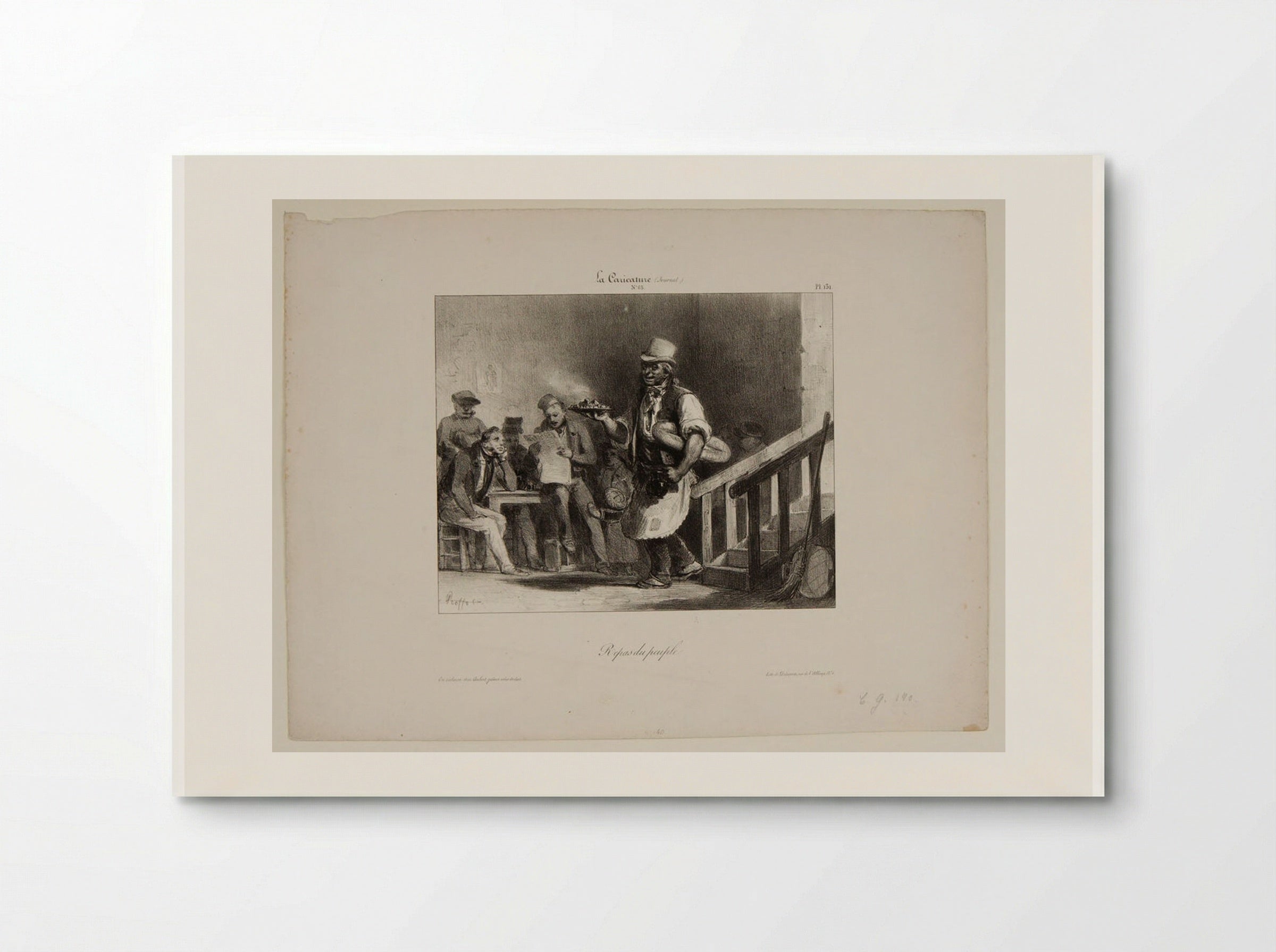 A Meal of the People - Denis-Auguste-Marie Raffet - Poster